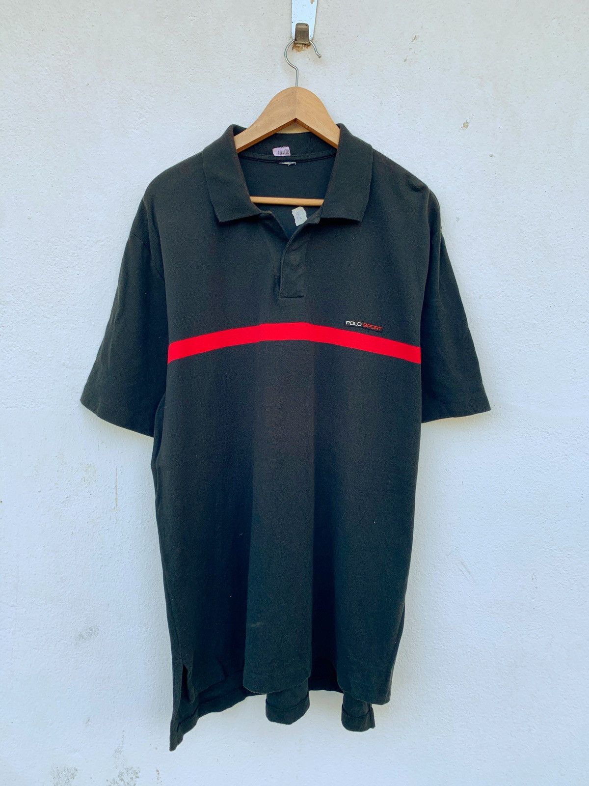 Polo Ralph Lauren Vintage Polo Sport Ralph Lauren Collar Tee Size US XL / EU 56 / 4 - 1 Thumbnail