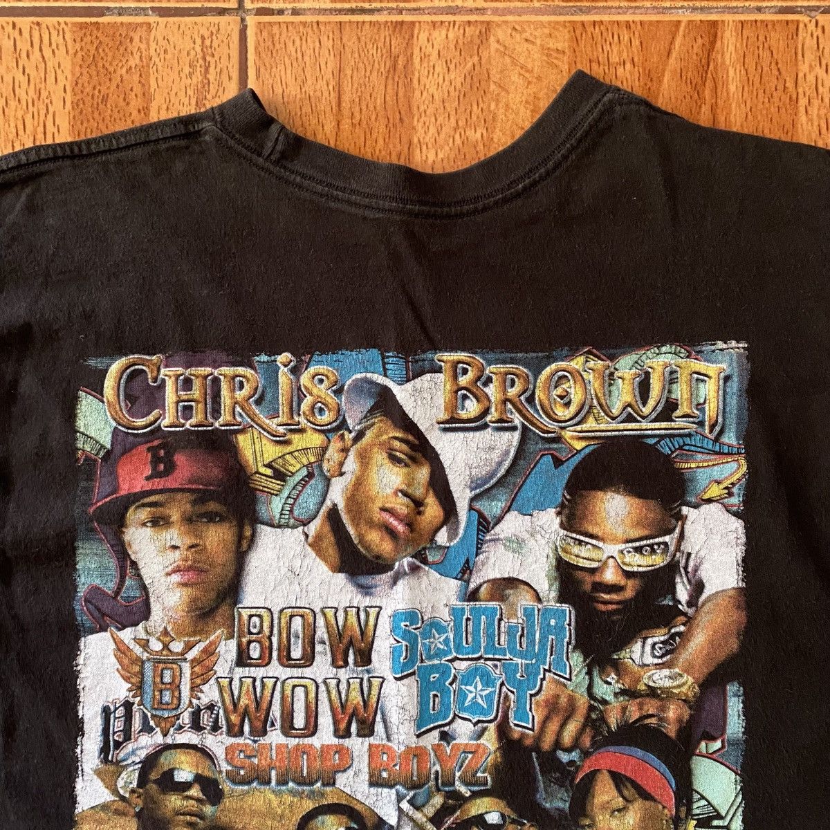 2007/2008 Chris Brown Bow Wow Tour Rap Tee