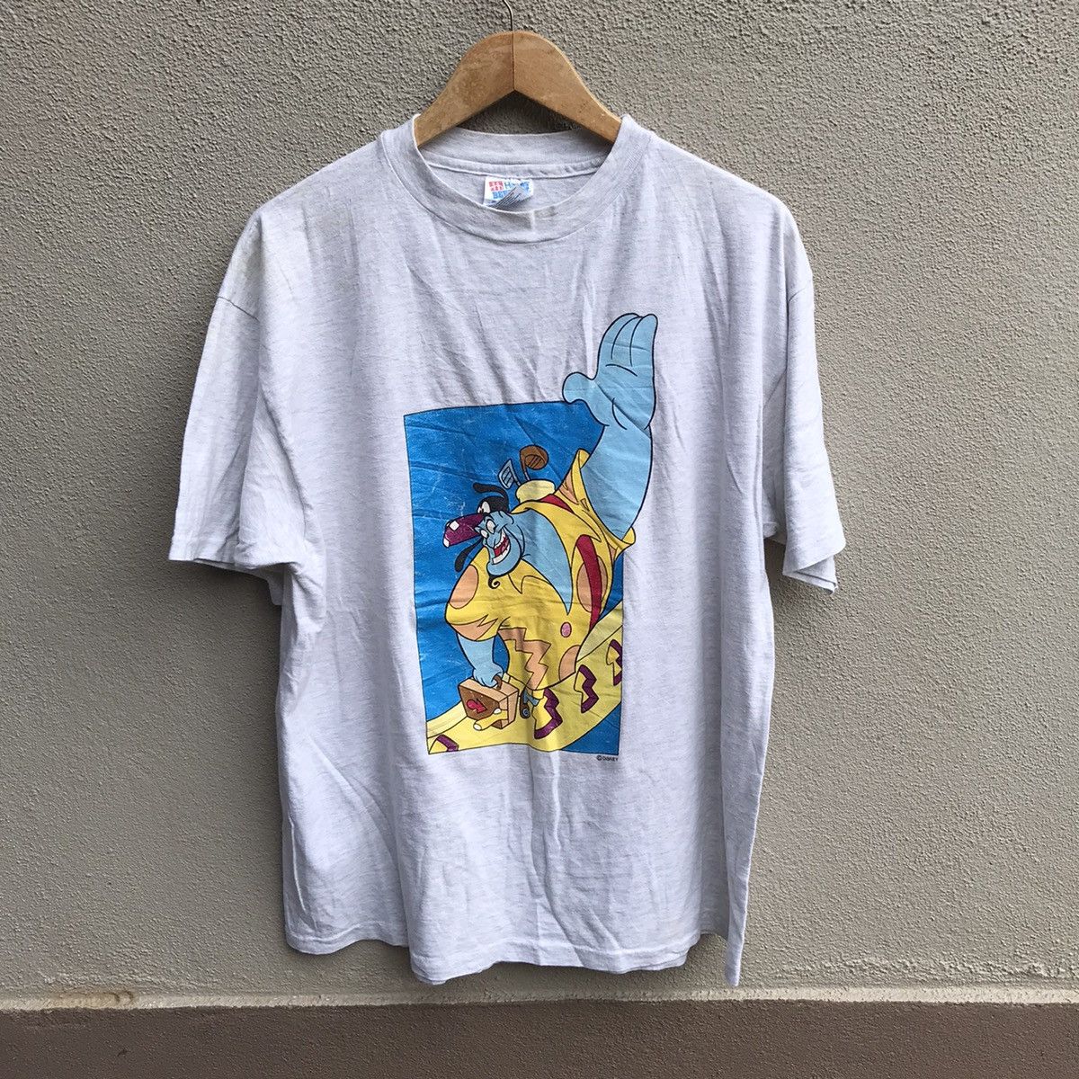 Disney Vintage 90s ALADDIN Gene tee movie cartoons Size US XL / EU 56 / 4 - 1 Thumbnail