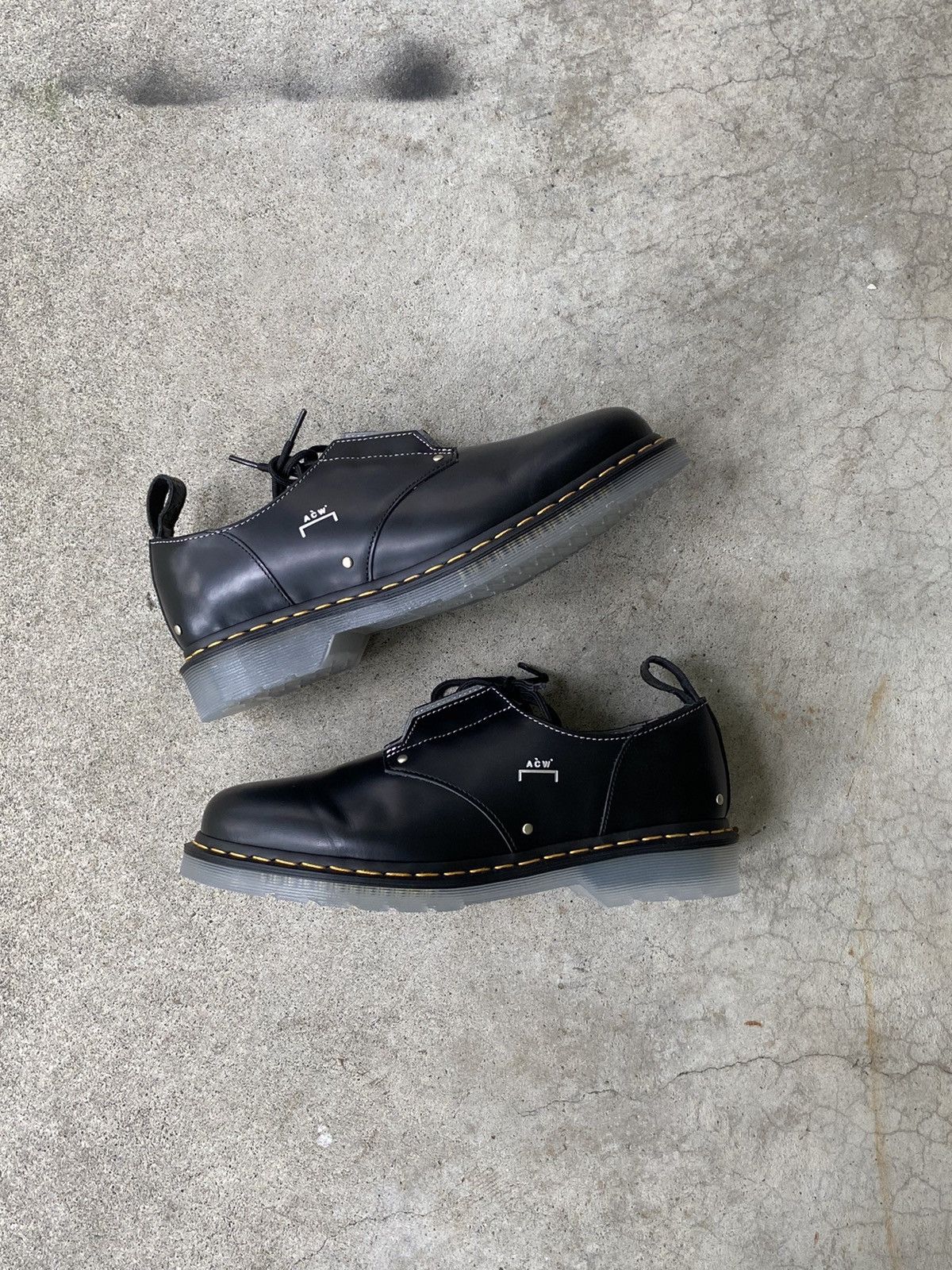 Dr. Martens Doc Martens 1461 ICED A-COLD-WALL* LEATHER SHOES | Grailed