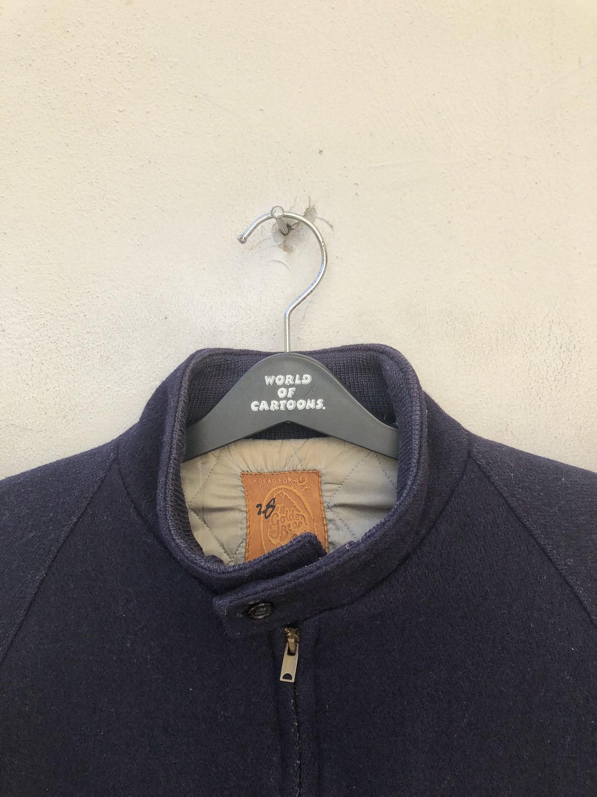 Golden Bear Vintage 70s Golden Bear Navy Wool Jacket Size US M / EU 48-50 / 2 - 2 Thumbnail