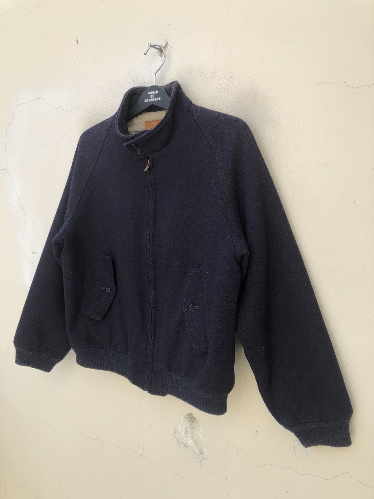 Golden Bear Vintage 70s Golden Bear Navy Wool Jacket Size US M / EU 48-50 / 2 - 3 Thumbnail