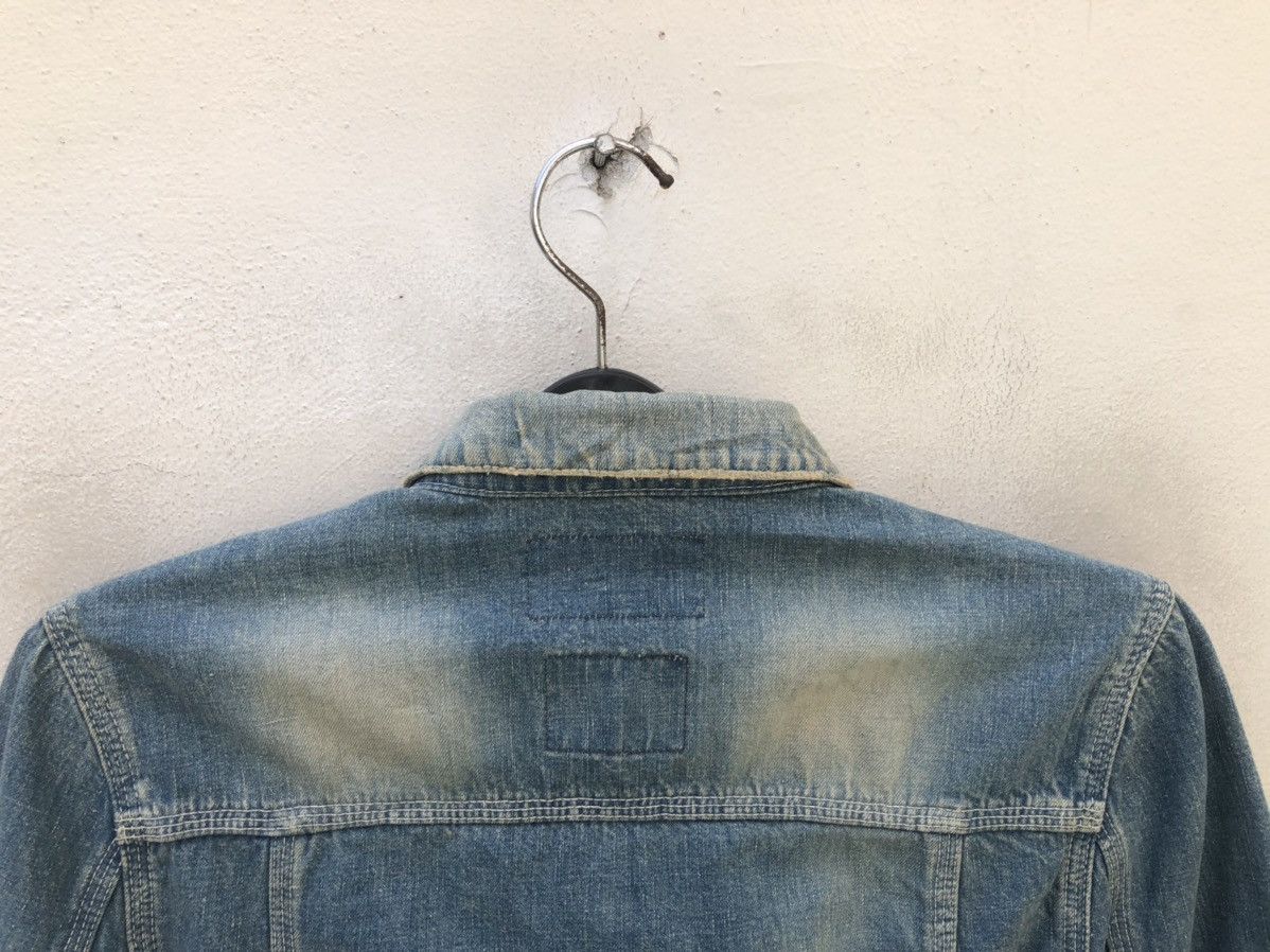 Big John Big John X Grime Effect Used Look Distressed Denim Jacket Size US M / EU 48-50 / 2 - 9 Thumbnail