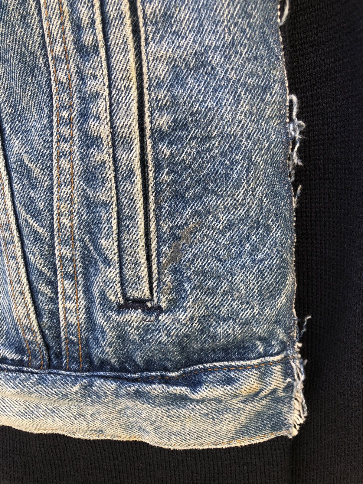 Levi's Vintage 90s Levi’s Rebuild Hybrid Denim Wool Jacket Size US M / EU 48-50 / 2 - 10 Thumbnail