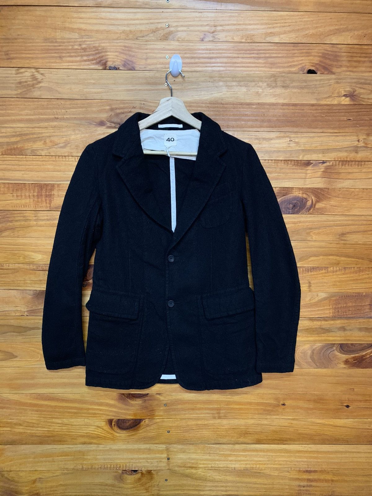 MasterPiece Masterpiece Wool Coat Made In Japan Size US S / EU 44-46 / 1 - 1 Thumbnail