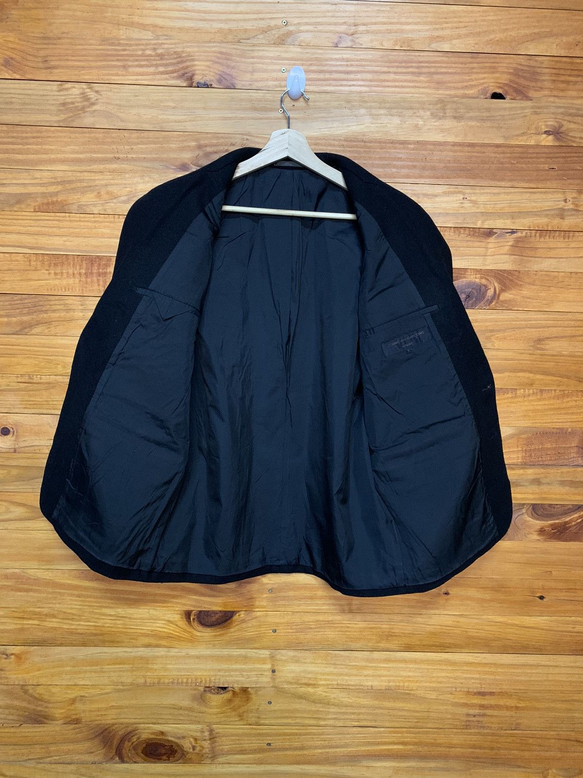 Comme des Garcons Homme Plus Vintage Comme Des Garçon Homme Wool Coat Made In Japan Size US S / EU 44-46 / 1 - 6 Thumbnail