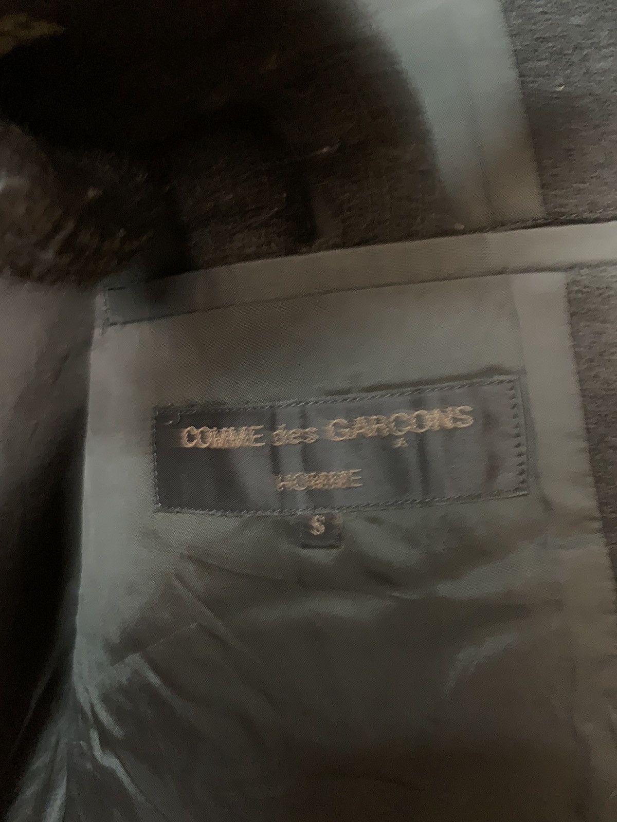 Comme des Garcons Homme Plus Vintage Comme Des Garçon Homme Wool Coat Made In Japan Size US S / EU 44-46 / 1 - 7 Thumbnail