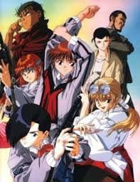 Vintage vintage 80-90s Blue Seed Japanese Animated Series Size US L / EU 52-54 / 3 - 10 Thumbnail