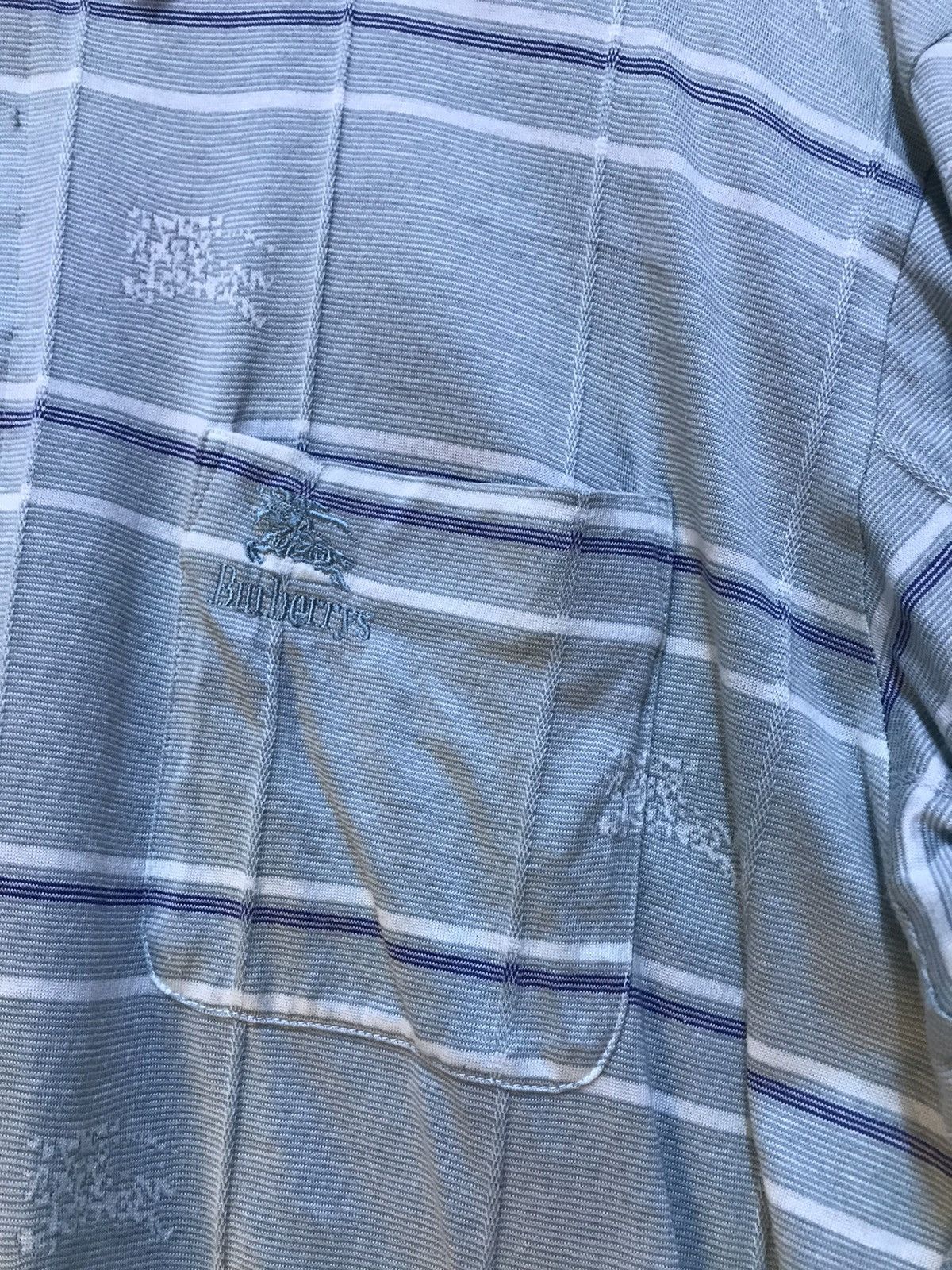 Burberry Vintage Burberrys polos long sleeve full print Size US L / EU 52-54 / 3 - 8 Thumbnail