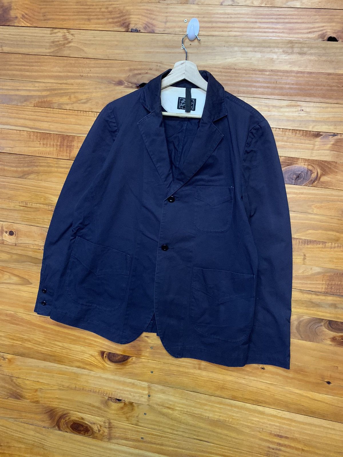 Japanese Brand R And D Manufacter workwear Jacket Made In Japan Size US L / EU 52-54 / 3 - 3 Thumbnail