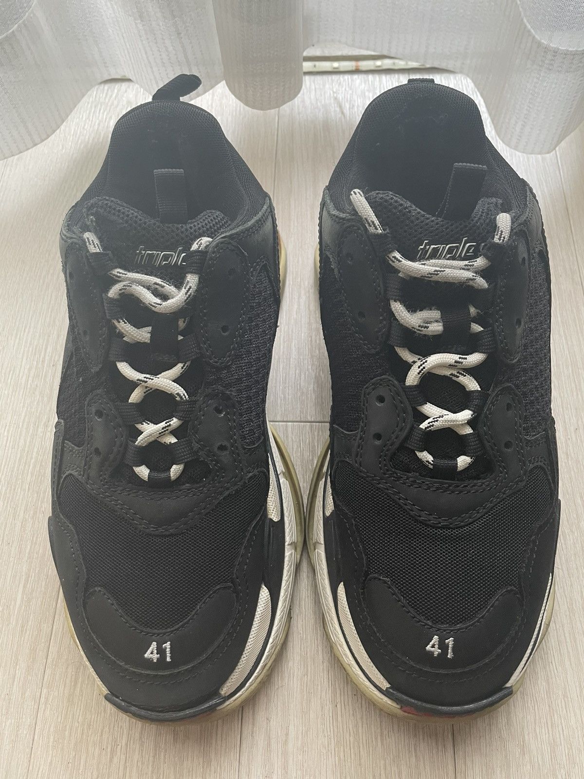 Balenciaga Balenciaga triple S bred Size US 8 / EU 41 - 5 Thumbnail
