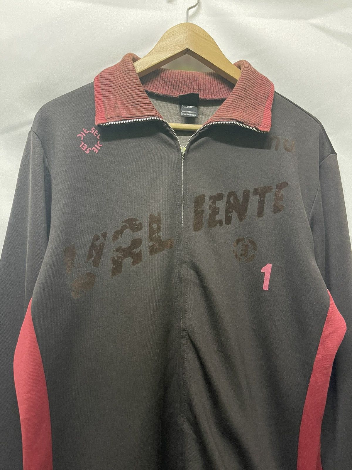 Diesel VINTAGE DIESEL VALIENTE NO1 ZIPPER JACKET Size US XL / EU 56 / 4 - 3 Thumbnail