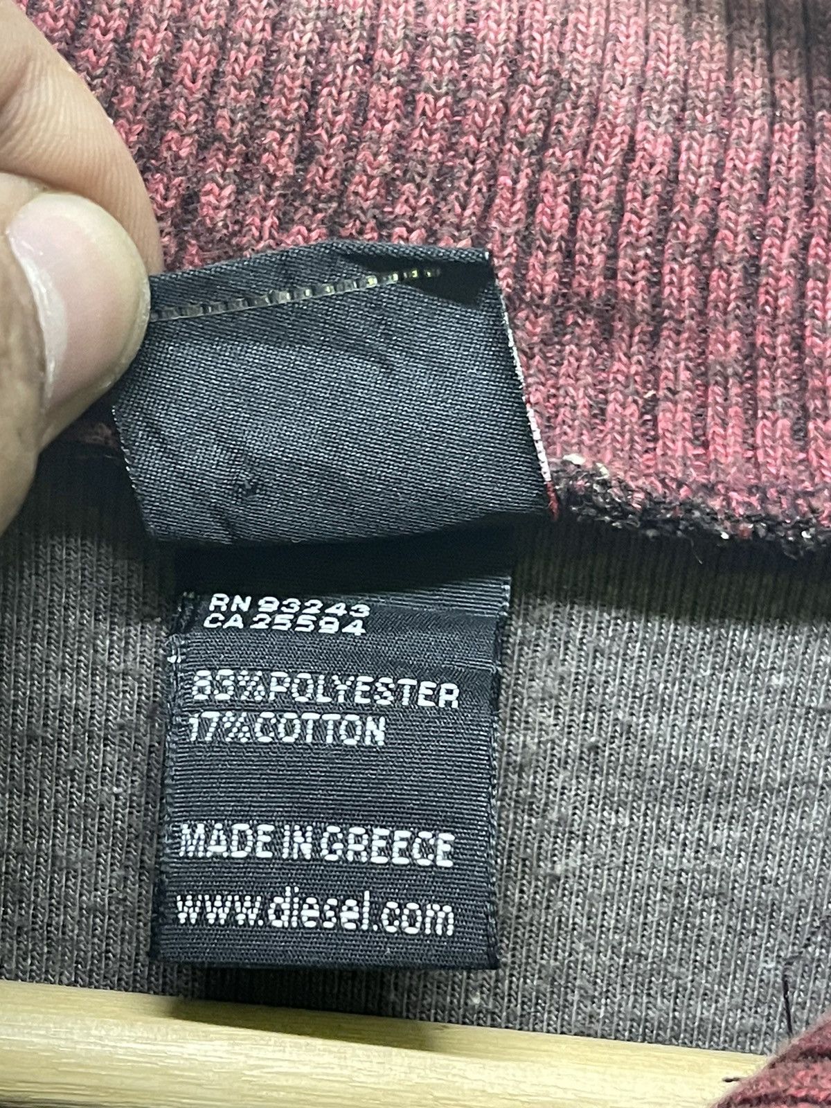 Diesel VINTAGE DIESEL VALIENTE NO1 ZIPPER JACKET Size US XL / EU 56 / 4 - 9 Thumbnail