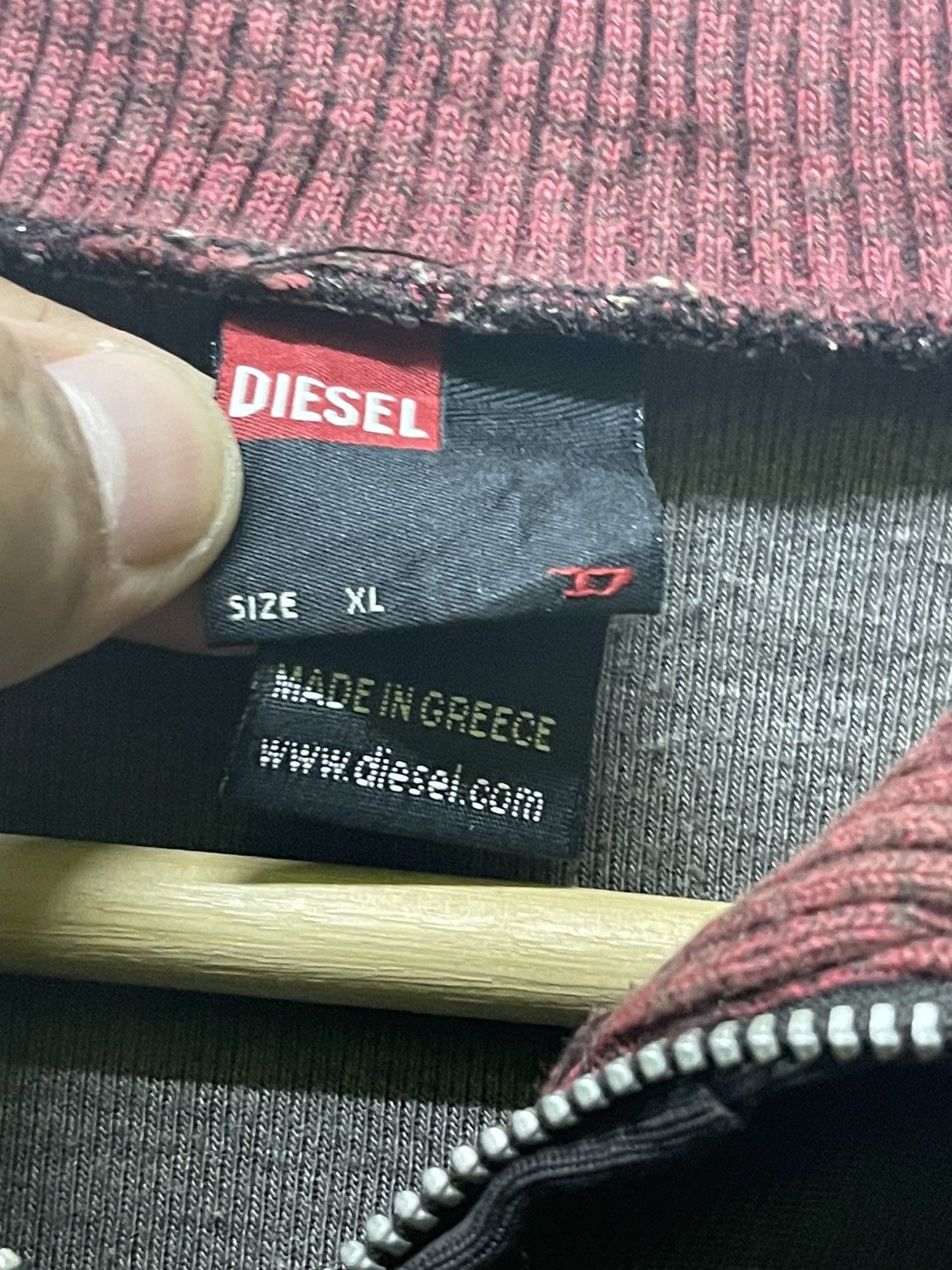 Diesel VINTAGE DIESEL VALIENTE NO1 ZIPPER JACKET Size US XL / EU 56 / 4 - 8 Thumbnail