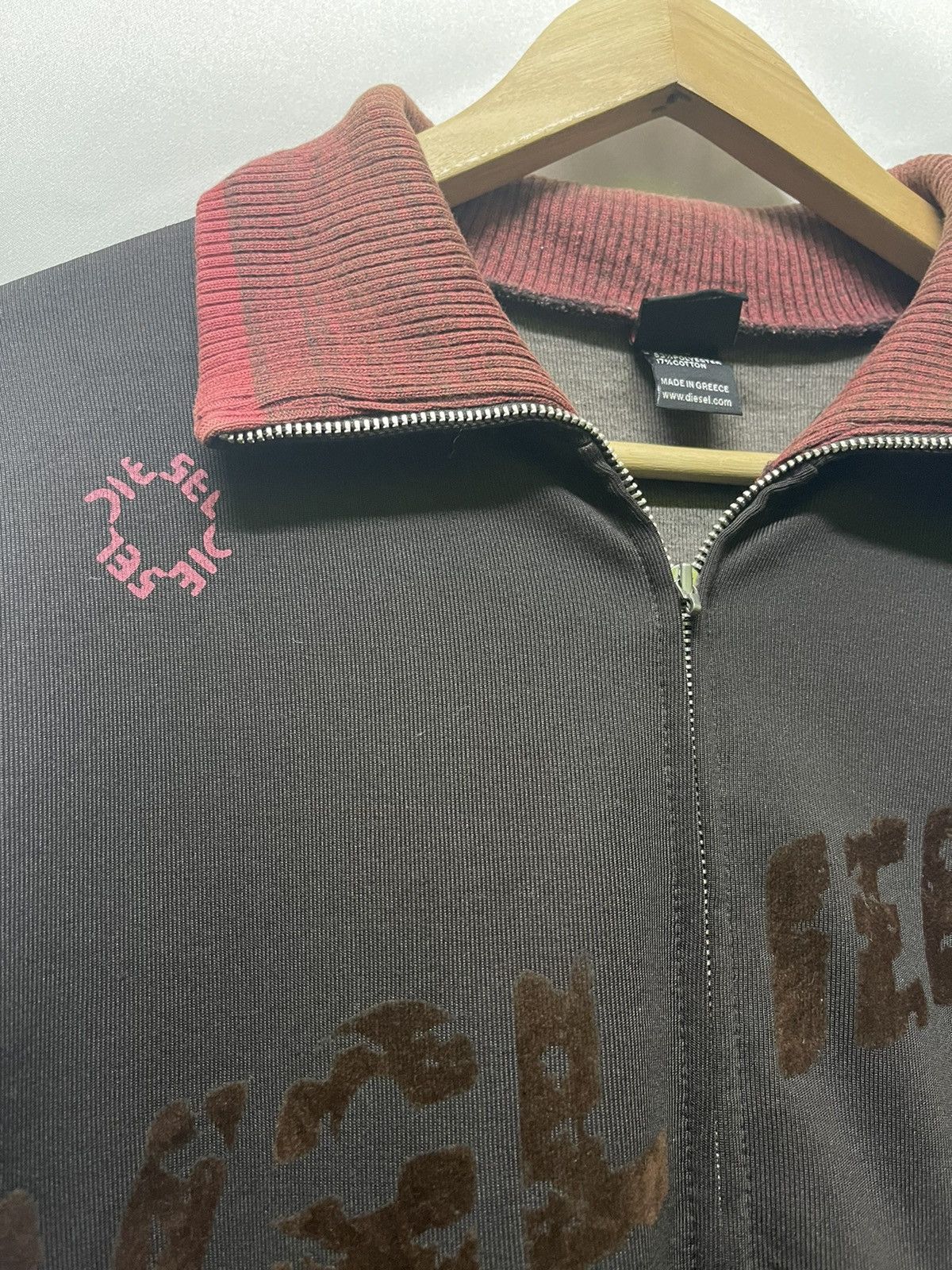 Diesel VINTAGE DIESEL VALIENTE NO1 ZIPPER JACKET Size US XL / EU 56 / 4 - 4 Thumbnail