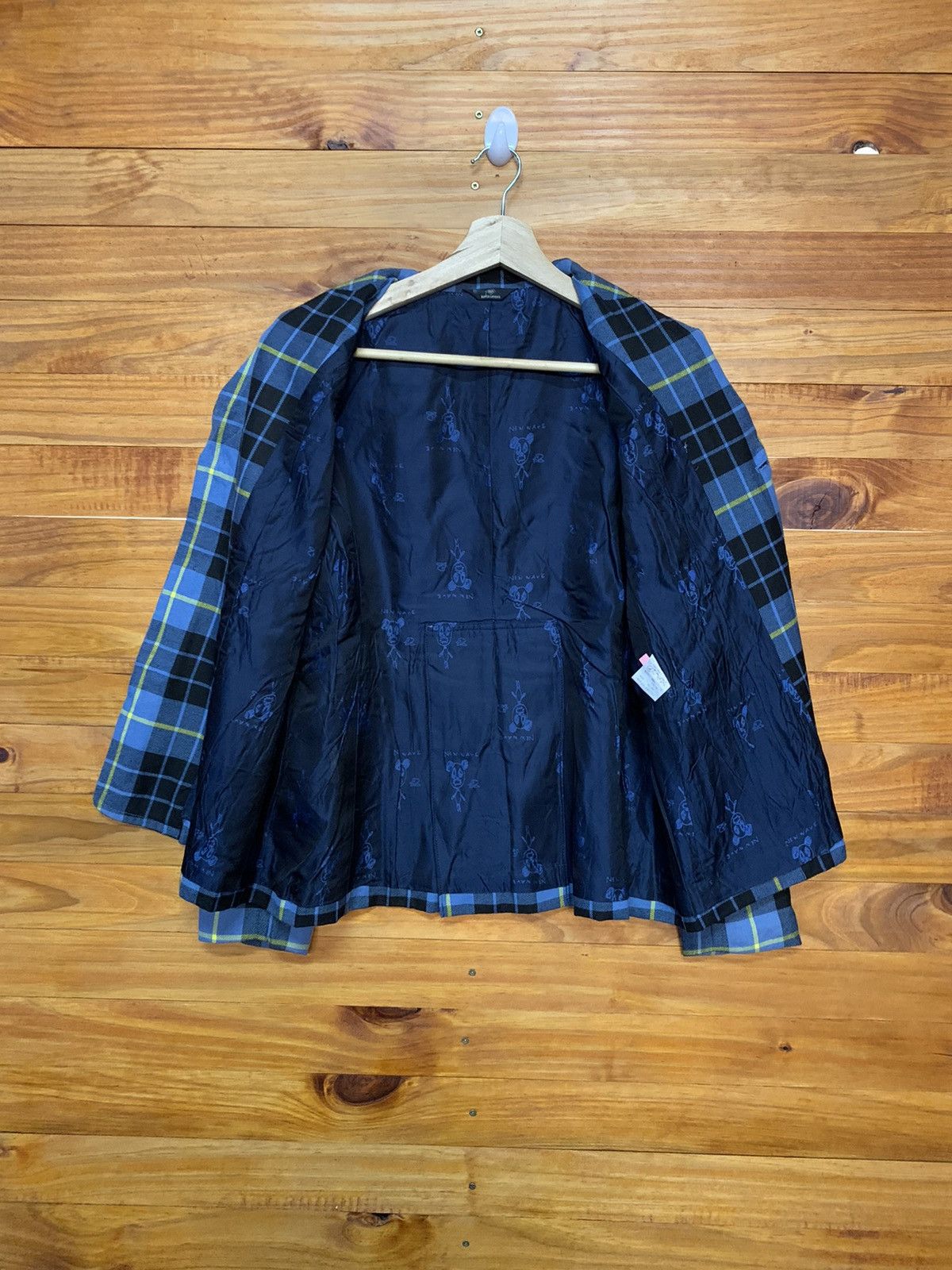 Japanese Brand Super lovers New Waves Checkered Punk Street Fashion Jacket Size US M / EU 48-50 / 2 - 8 Thumbnail