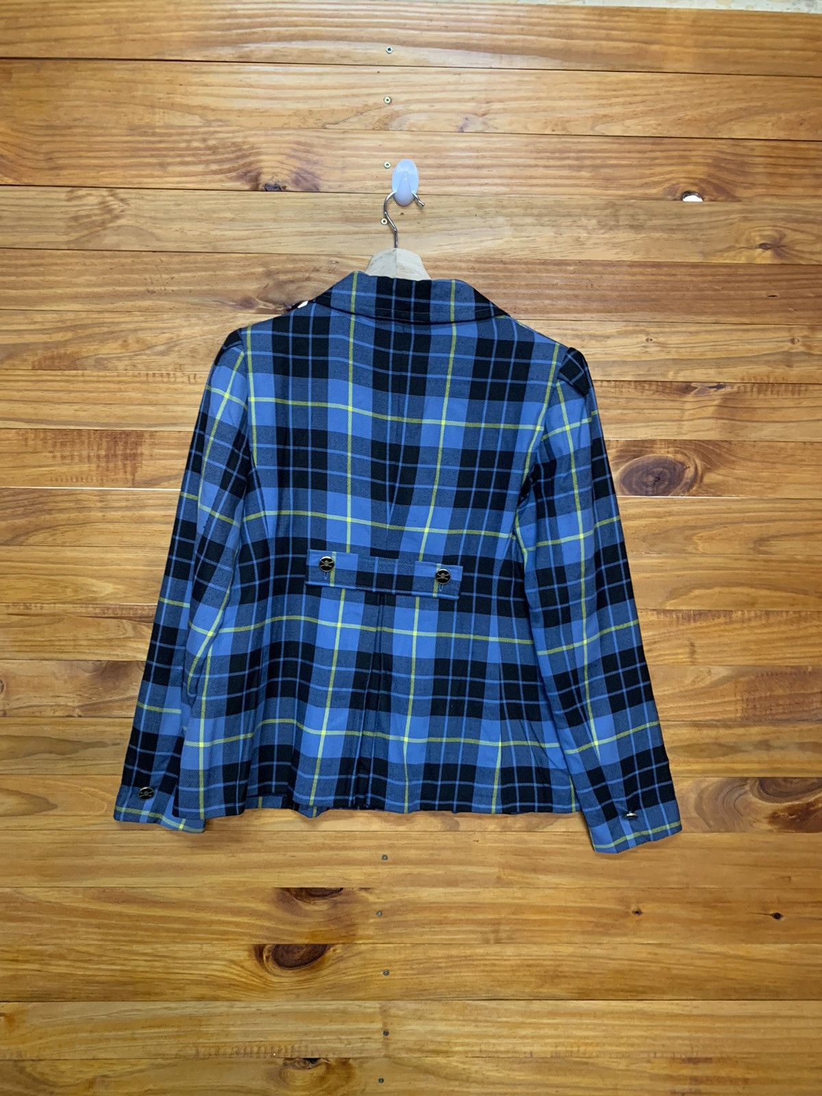 Japanese Brand Super lovers New Waves Checkered Punk Street Fashion Jacket Size US M / EU 48-50 / 2 - 6 Thumbnail