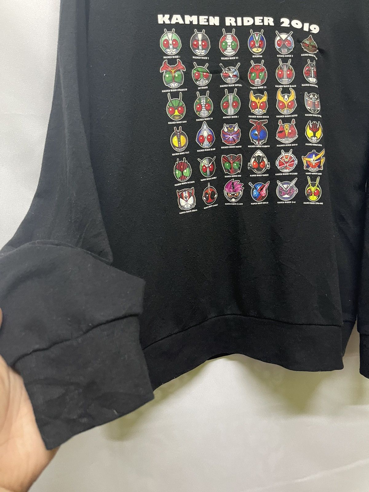 Anime × Vintage VINTAGE ANIME KAMEN RIDER FULL CHARACTER HOODIE Size US XL / EU 56 / 4 - 4 Thumbnail