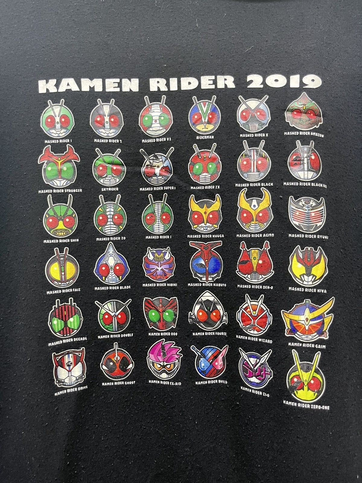 Anime × Vintage VINTAGE ANIME KAMEN RIDER FULL CHARACTER HOODIE Size US XL / EU 56 / 4 - 5 Thumbnail