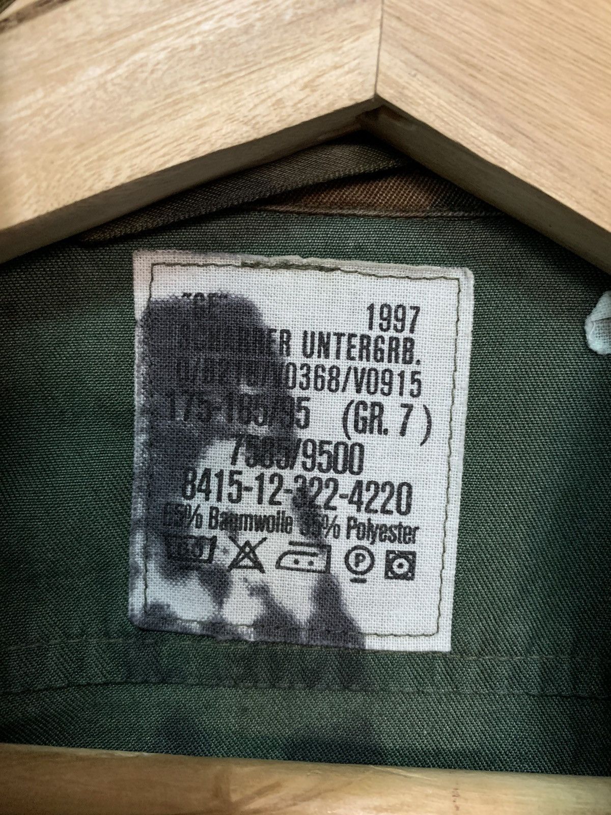 Vintage Flacktarn GERMAN ARMY Jacket Camouflage CAMO Military Shirt Size US M / EU 48-50 / 2 - 4 Thumbnail