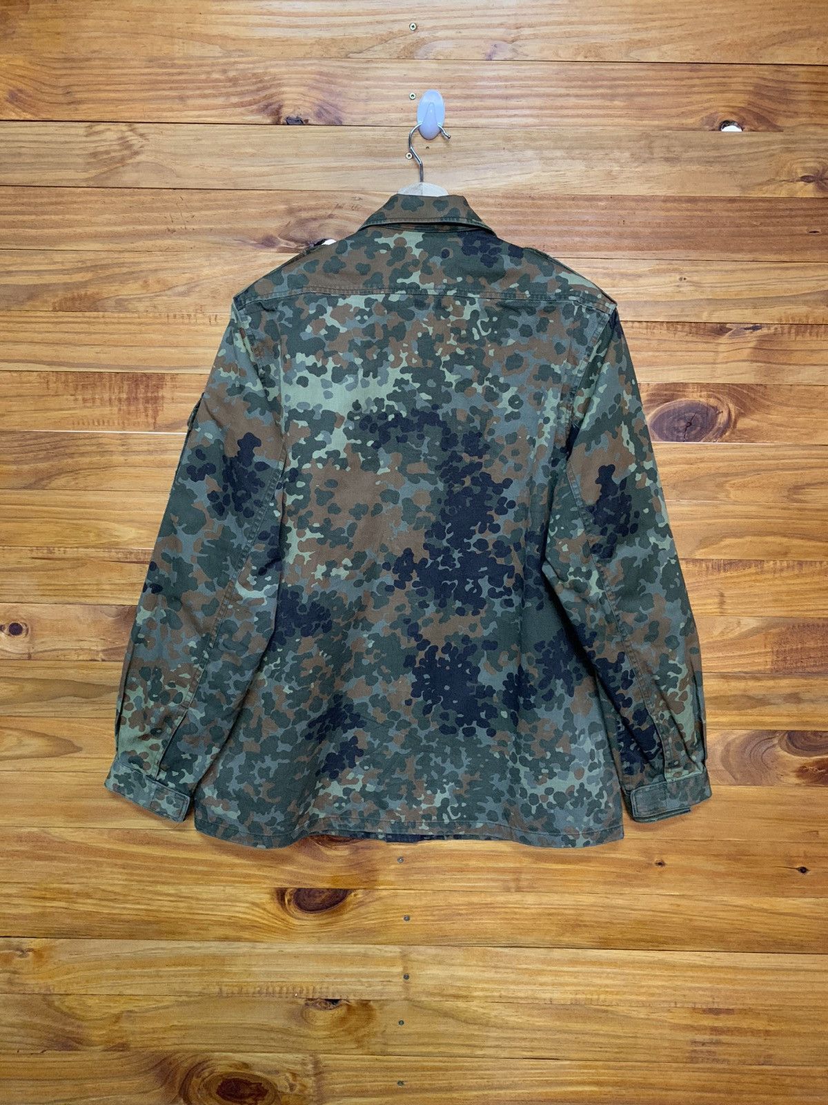 Vintage Flacktarn GERMAN ARMY Jacket Camouflage CAMO Military Shirt Size US M / EU 48-50 / 2 - 7 Thumbnail