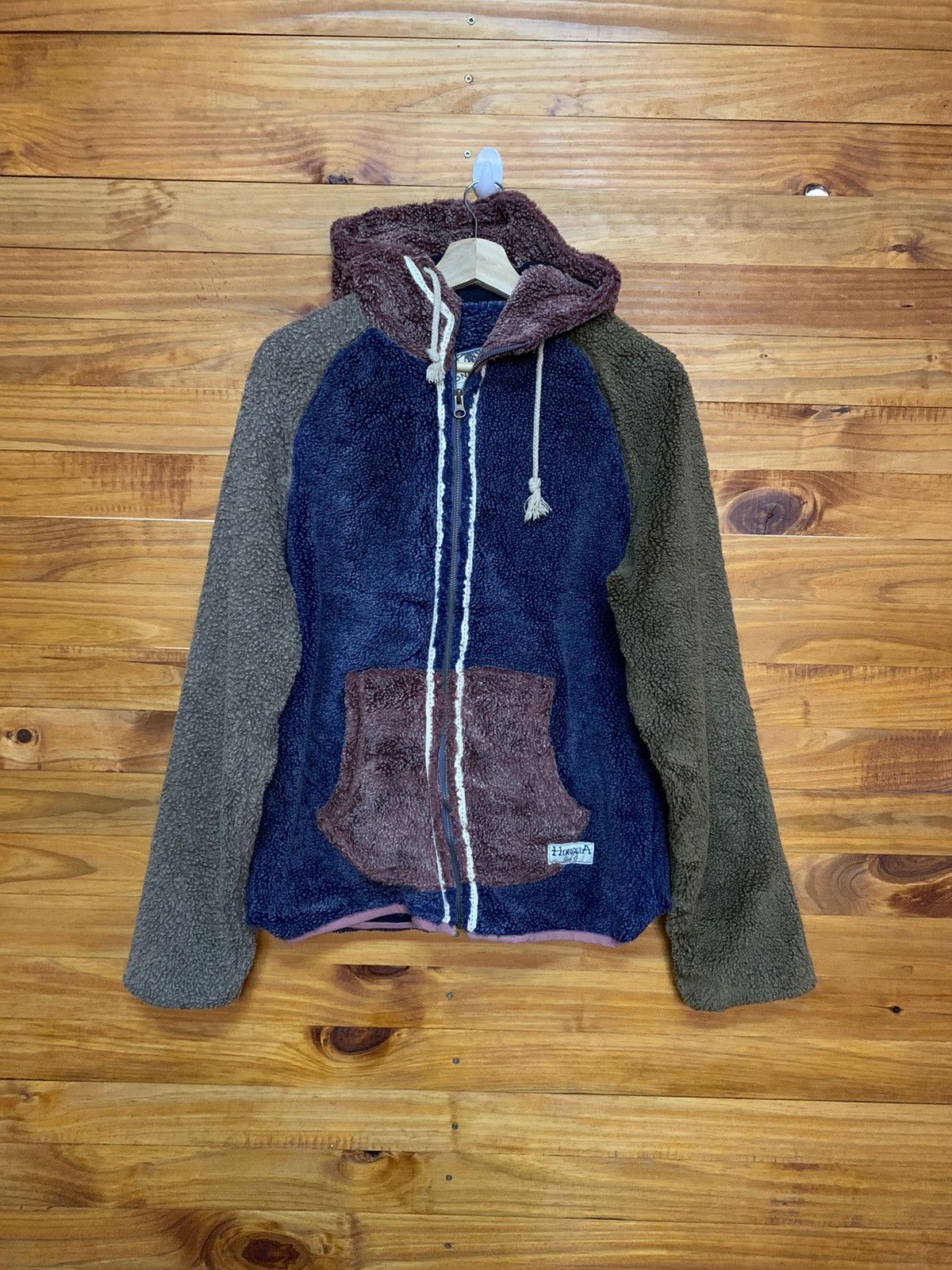 Vintage Vintage Honolua Surf And Co Multicolour Fleece Hoodie Size US L / EU 52-54 / 3 - 4 Thumbnail