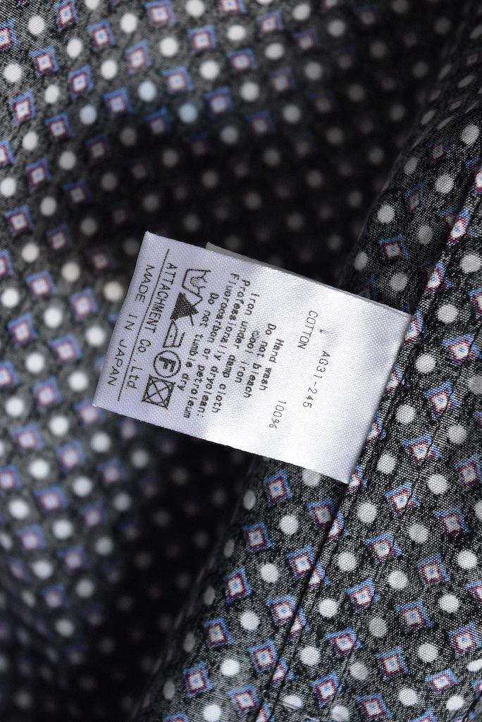 Attachment × Kazuyuki Kumagai Attachment ATTACHMENT/graphic polka dot jacket/16710 - 0039 39 Size US S / EU 44-46 / 1 - 10 Thumbnail