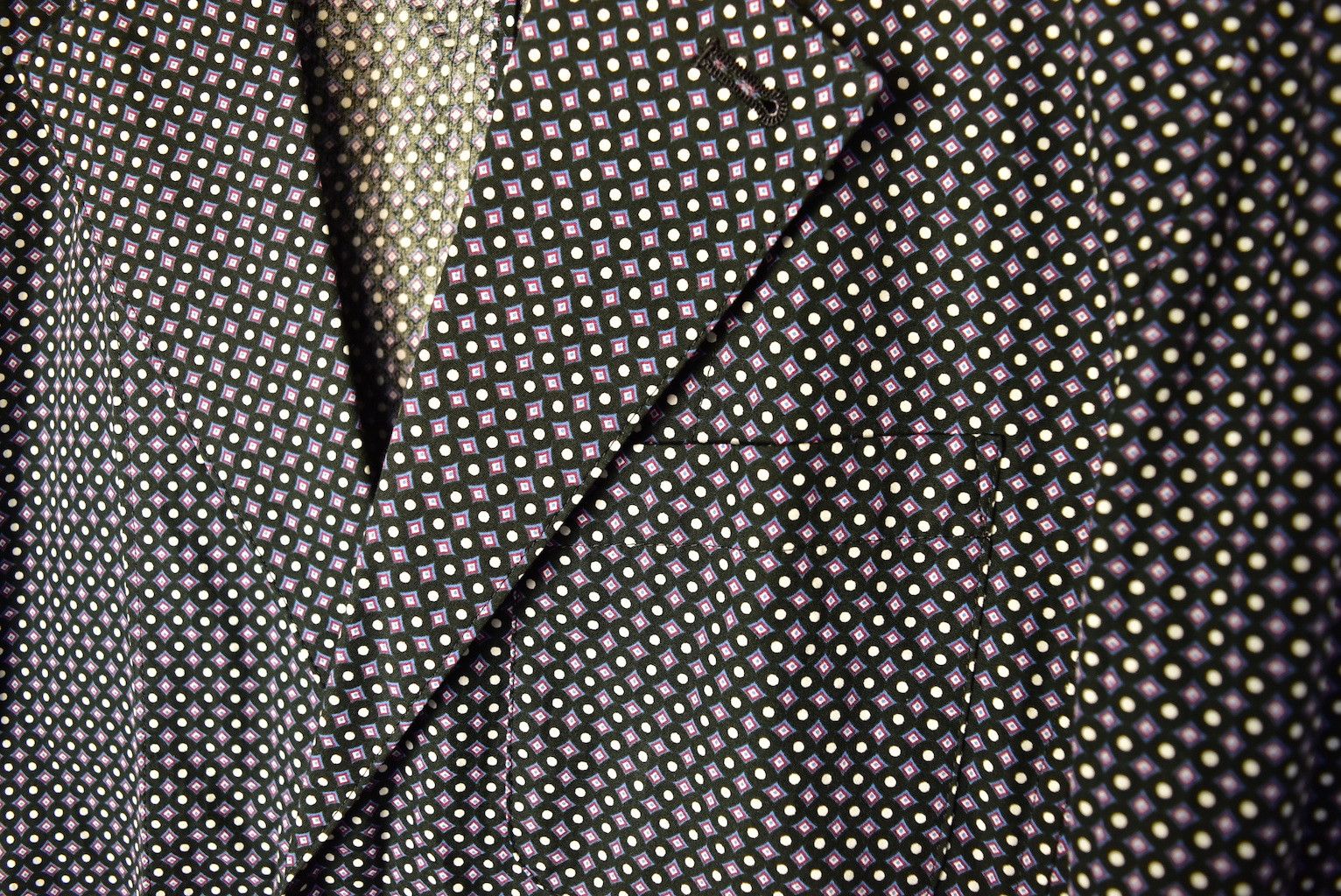 Attachment × Kazuyuki Kumagai Attachment ATTACHMENT/graphic polka dot jacket/16710 - 0039 39 Size US S / EU 44-46 / 1 - 8 Thumbnail
