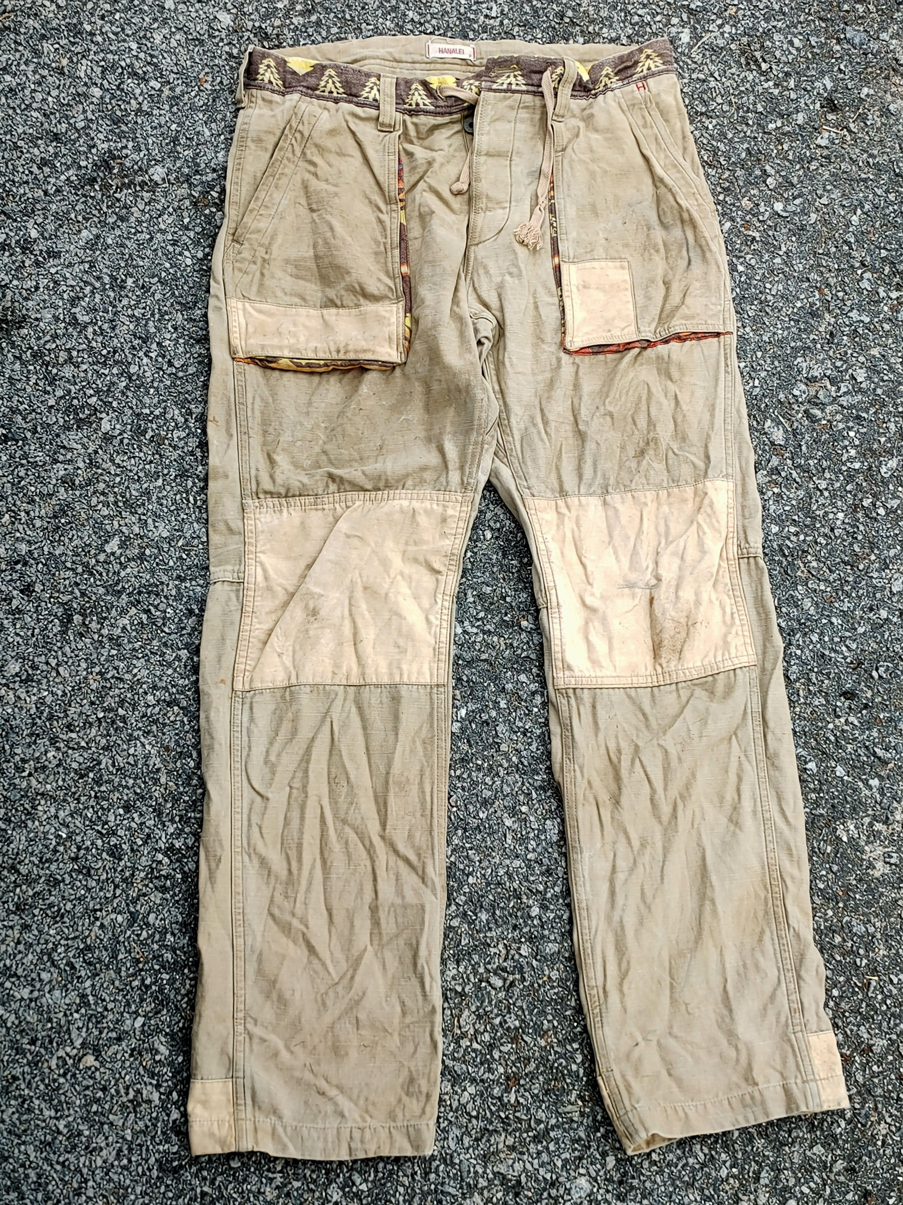 Japanese Brand Hanalei cargo pants button pocket Size US 34 / EU 50 - 9 Thumbnail