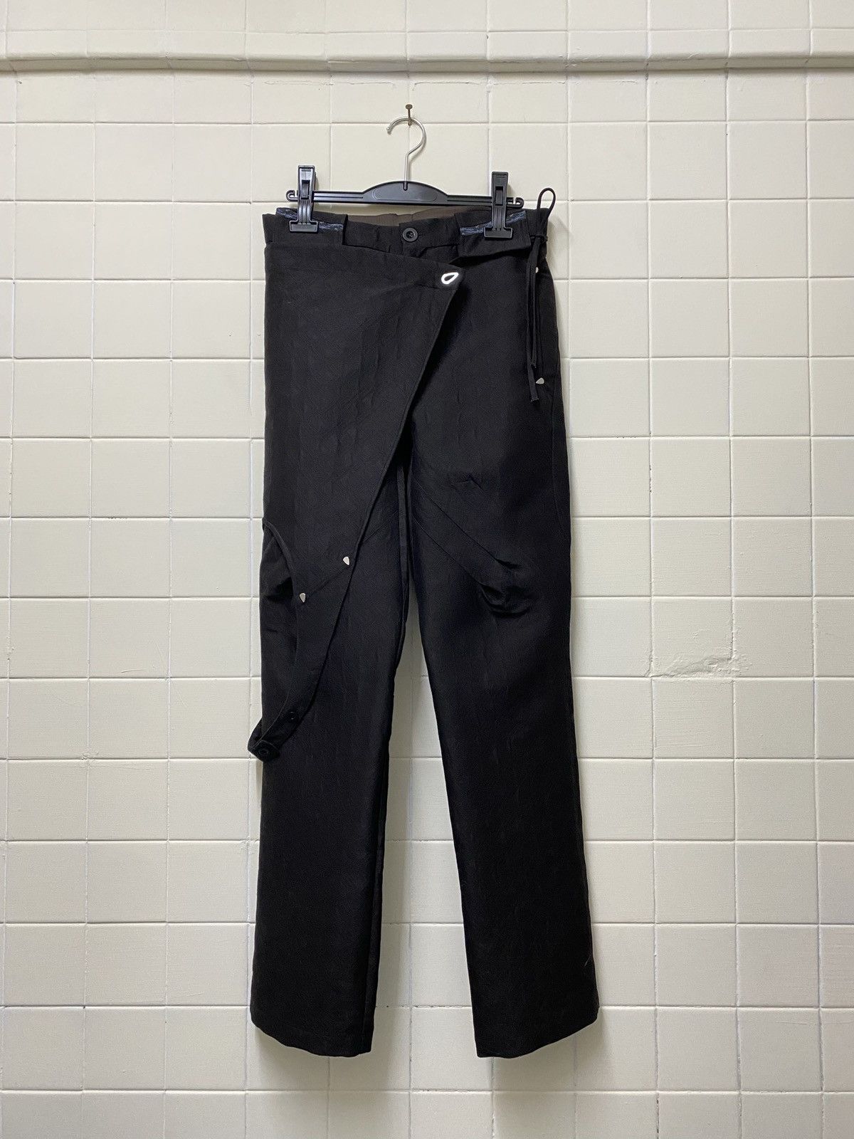 Kiko Kostadinov DORSET APRON TROUSER TRUNK BROWN 00112021 | Grailed