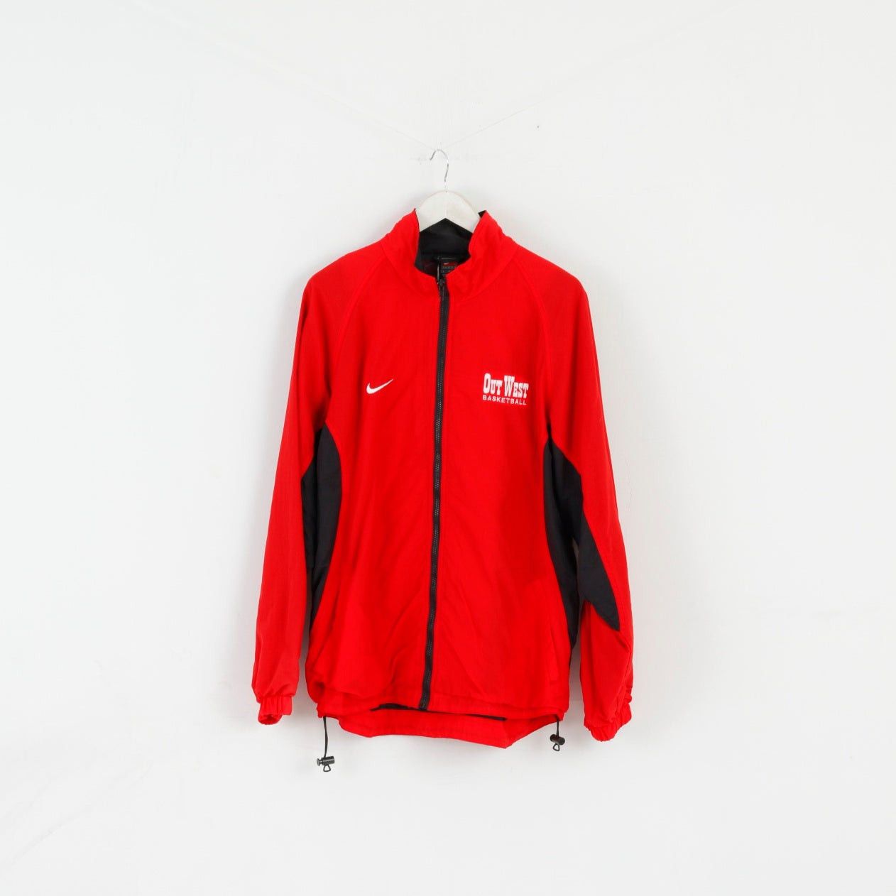 Nike Nike Team Men L Jacket Red Nylon Out West Basketball 3803 Size US L / EU 52-54 / 3 - 2 Thumbnail