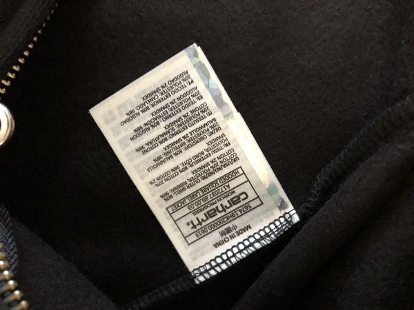 Carhartt Wip carhartt hooded square label jacket | Grailed