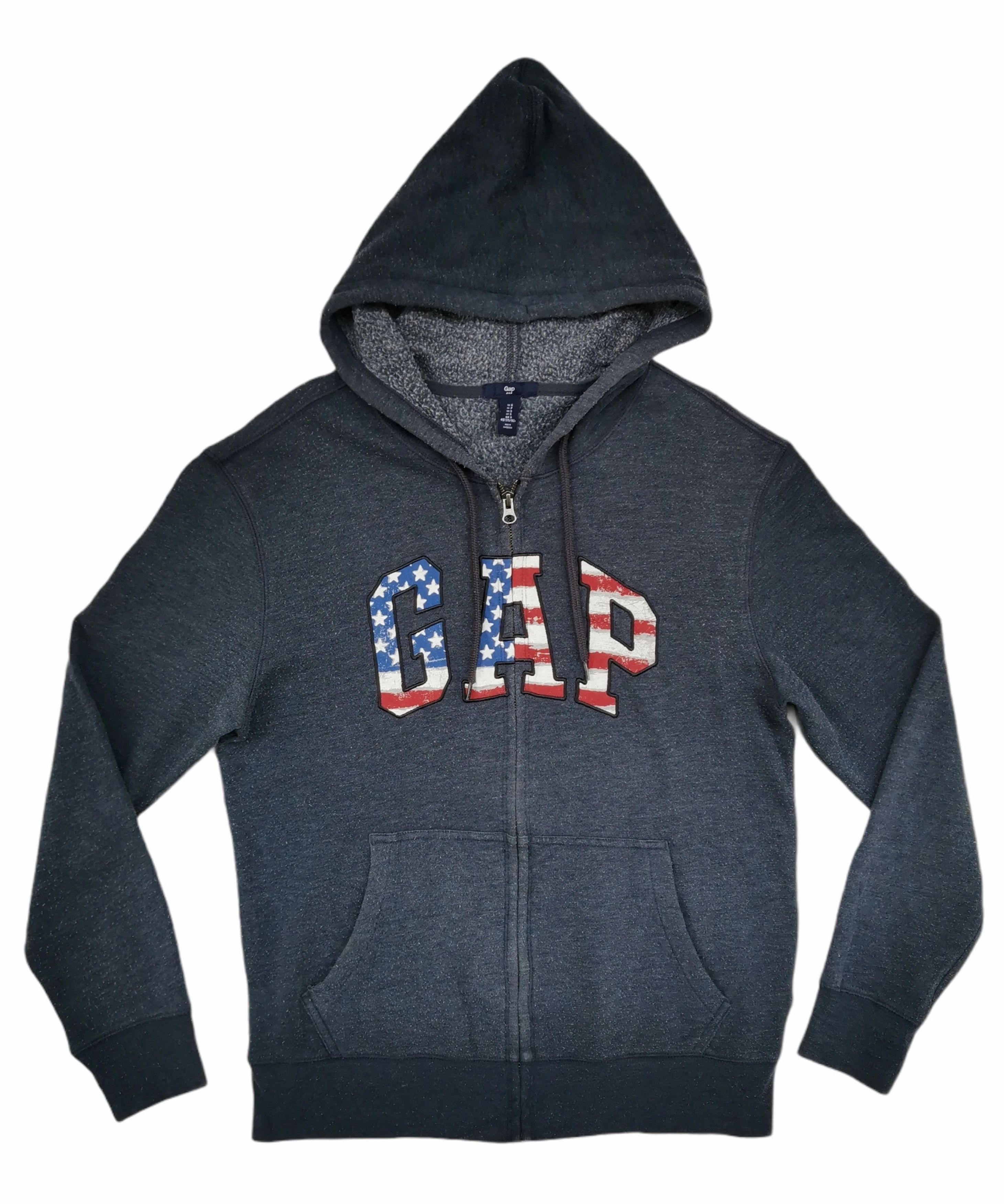 Gap Vintage GAP Big Logo Spell Out Hoodie Sweatshirt Size US S / EU 44-46 / 1 - 1 Thumbnail
