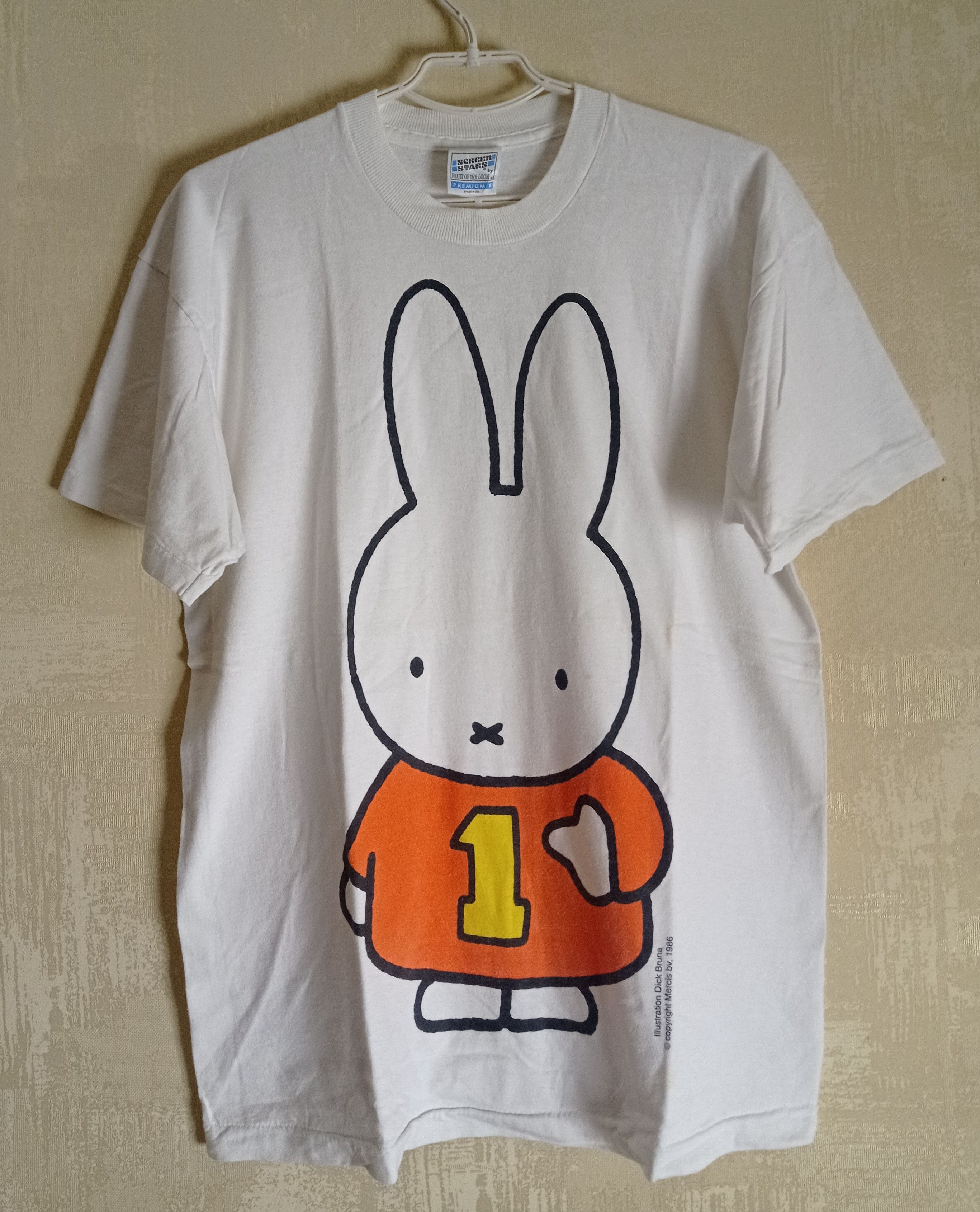 Vintage Tee Illustration Dick Bruna, Copyright Mercis Bv, 1986 | Grailed