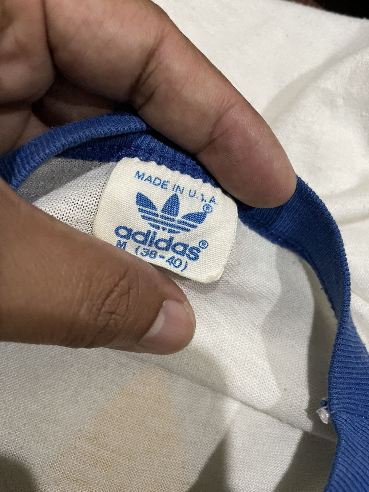Adidas Rare Vtg 70s Adidas Rainbow Adicolor Trefoil Raglan Jersey Size US M / EU 48-50 / 2 - 11 Thumbnail