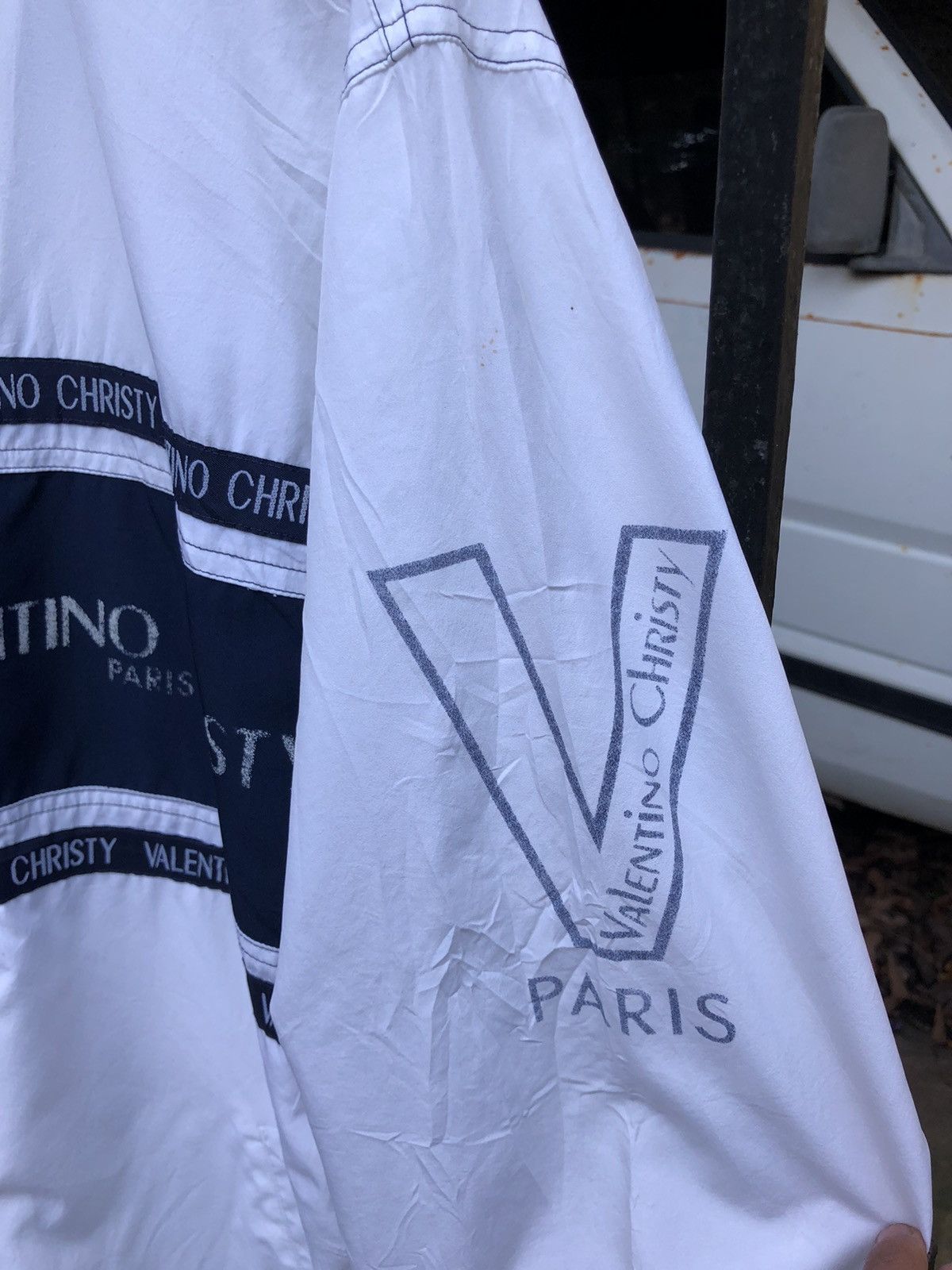 Other × Valentino × Vintage Vintage Valentino Christy Paris Windbreaker Jacket Size US M / EU 48-50 / 2 - 4 Thumbnail