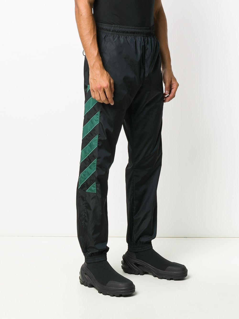 Off-White Off-White c/o Virgil Abloh 2020 Diagonals Track Pants Size US 32 / EU 48 - 1 Thumbnail