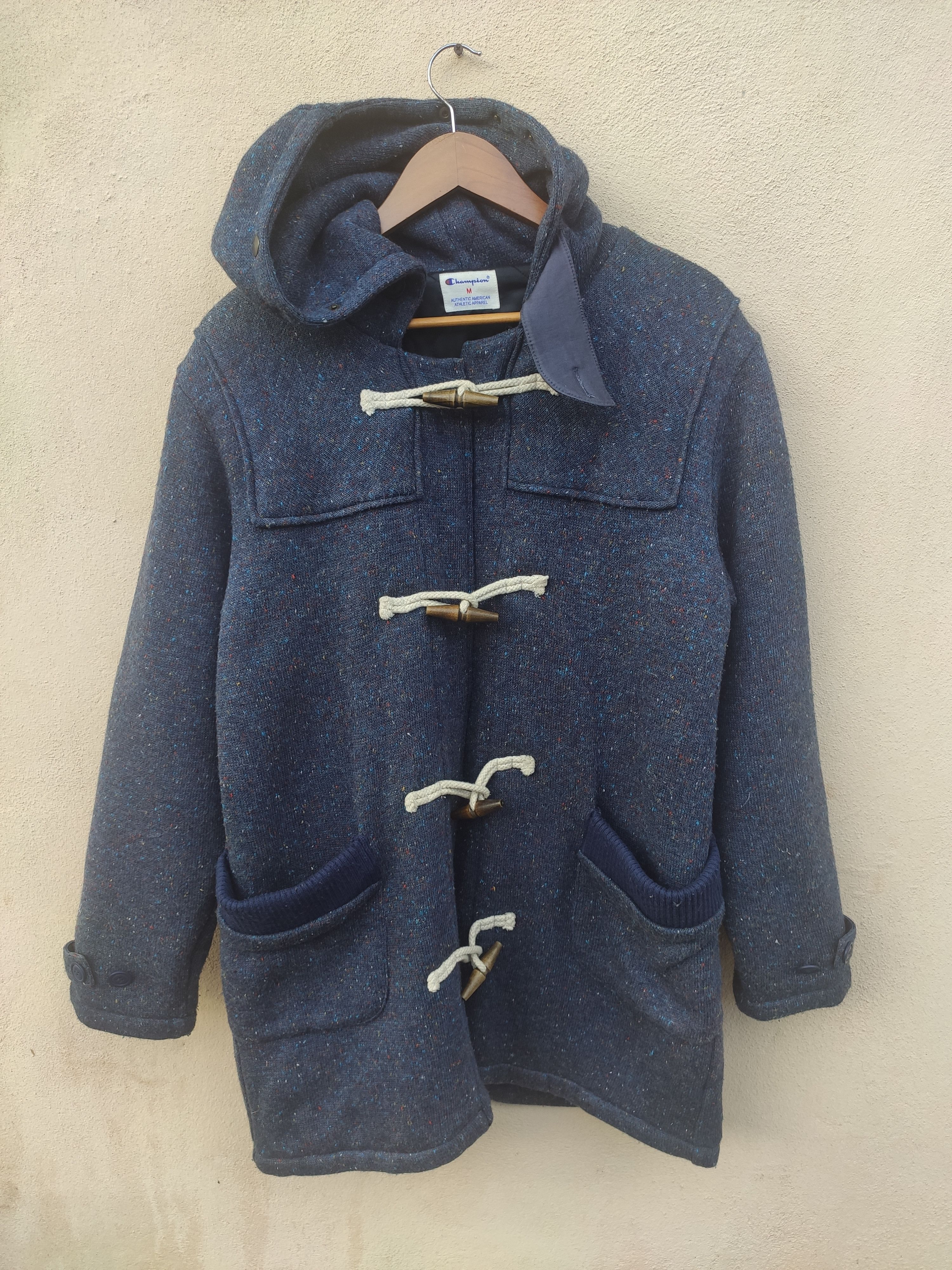 Champion Vintage 90s Vintage Champion jacket pea coat parkas Size US M / EU 48-50 / 2 - 1 Thumbnail