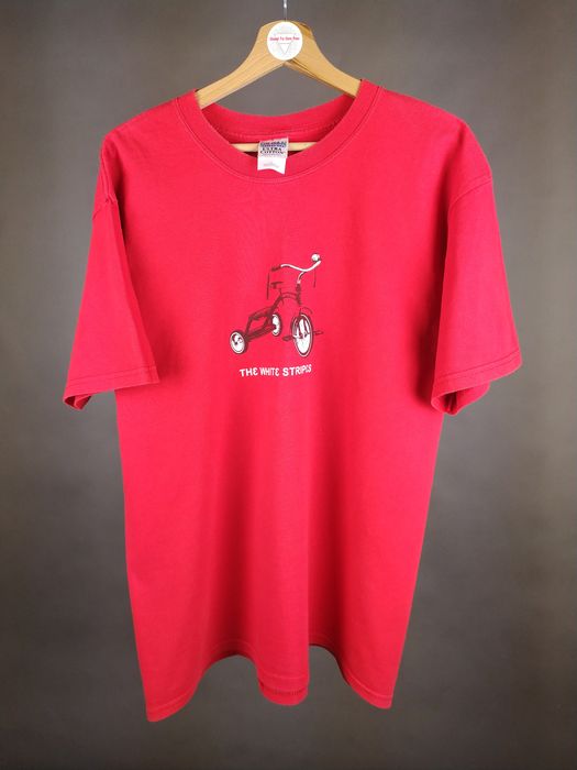 Vintage White Stripes 2003 Elephant Tricycle tshirt Grailed