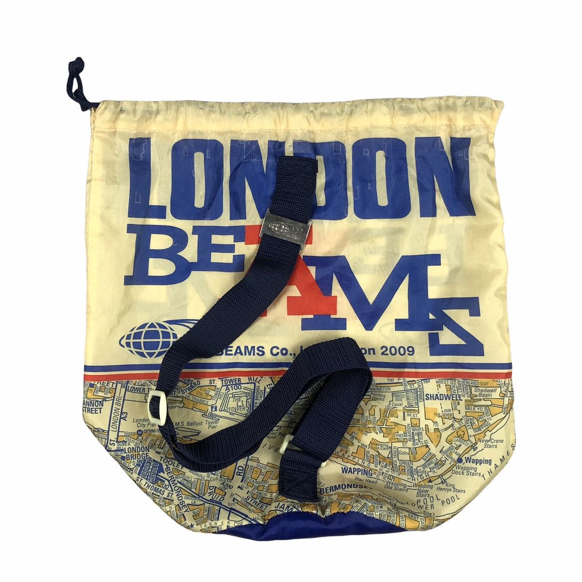 Beams Plus Beams 🇯🇵 2009 Light Drawstring Crossbody Bag Size ONE SIZE - 10 Thumbnail