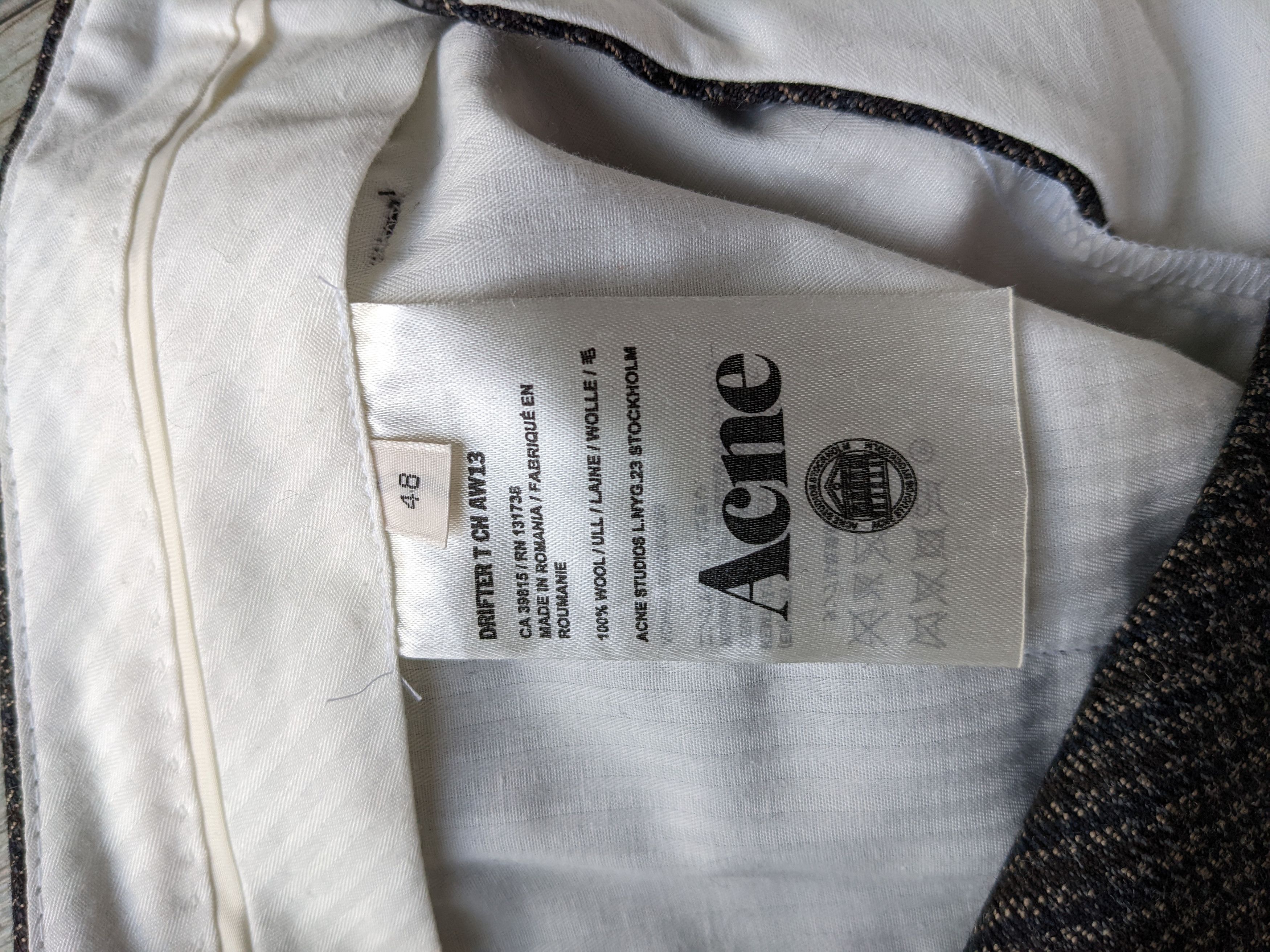 Acne Studios Acne Studios Wool Pants Houndstooth Size 48 Size US 32 / EU 48 - 6 Thumbnail