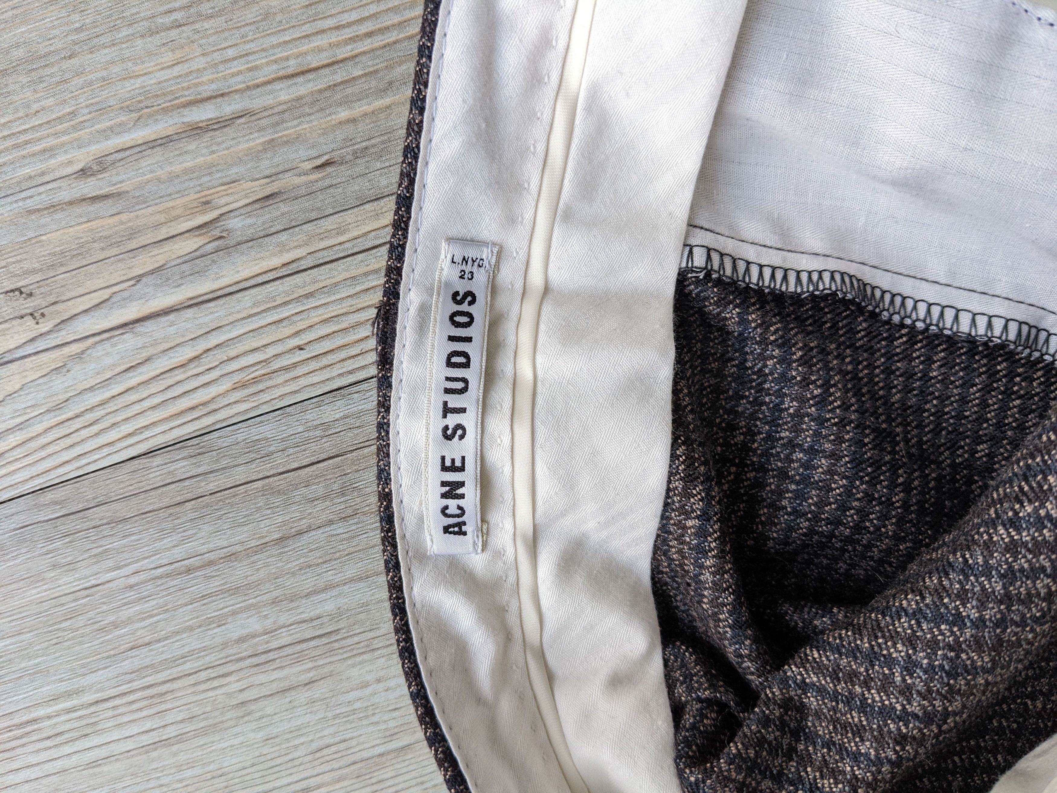 Acne Studios Acne Studios Wool Pants Houndstooth Size 48 Size US 32 / EU 48 - 5 Thumbnail