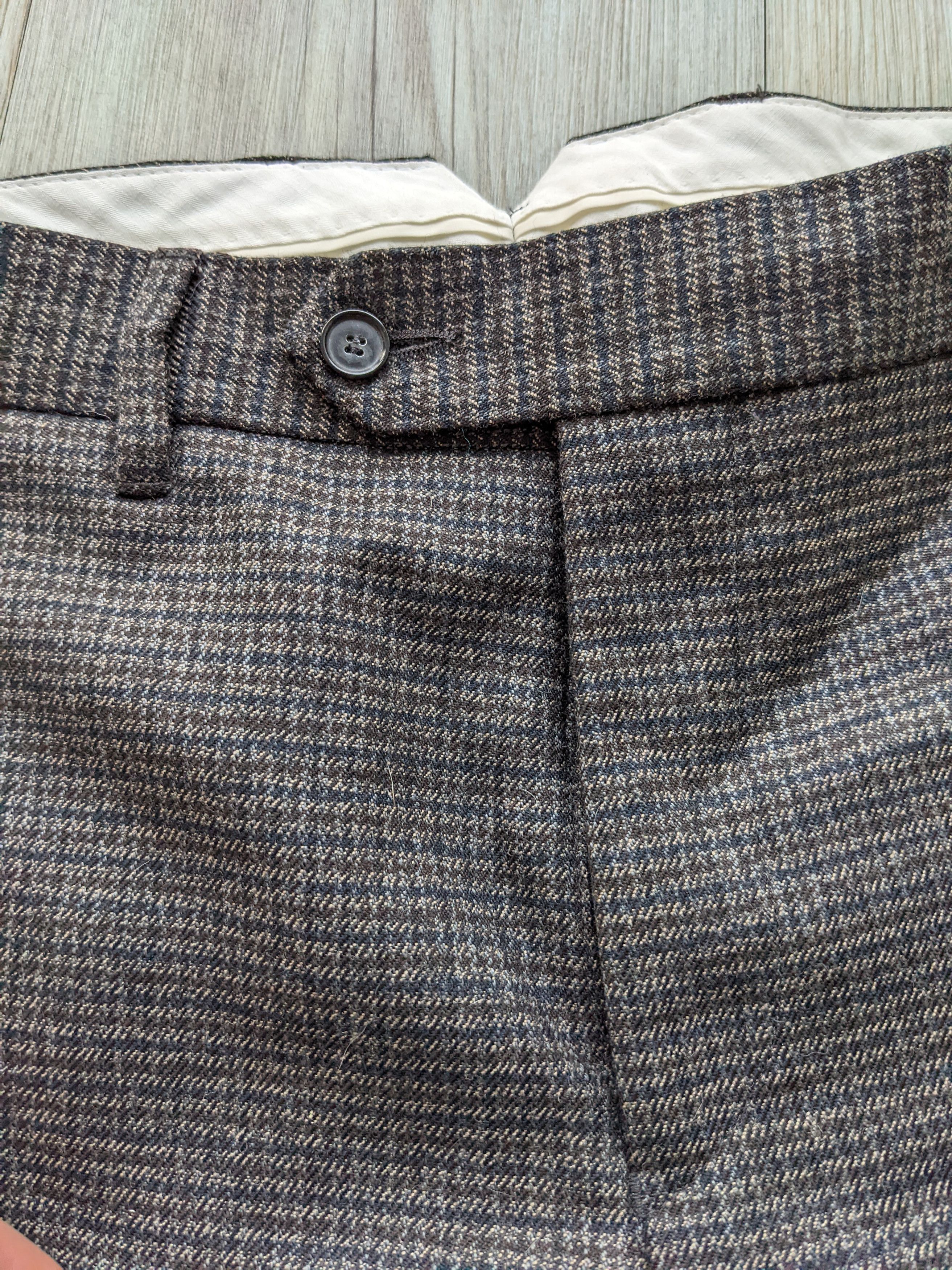 Acne Studios Acne Studios Wool Pants Houndstooth Size 48 Size US 32 / EU 48 - 2 Thumbnail