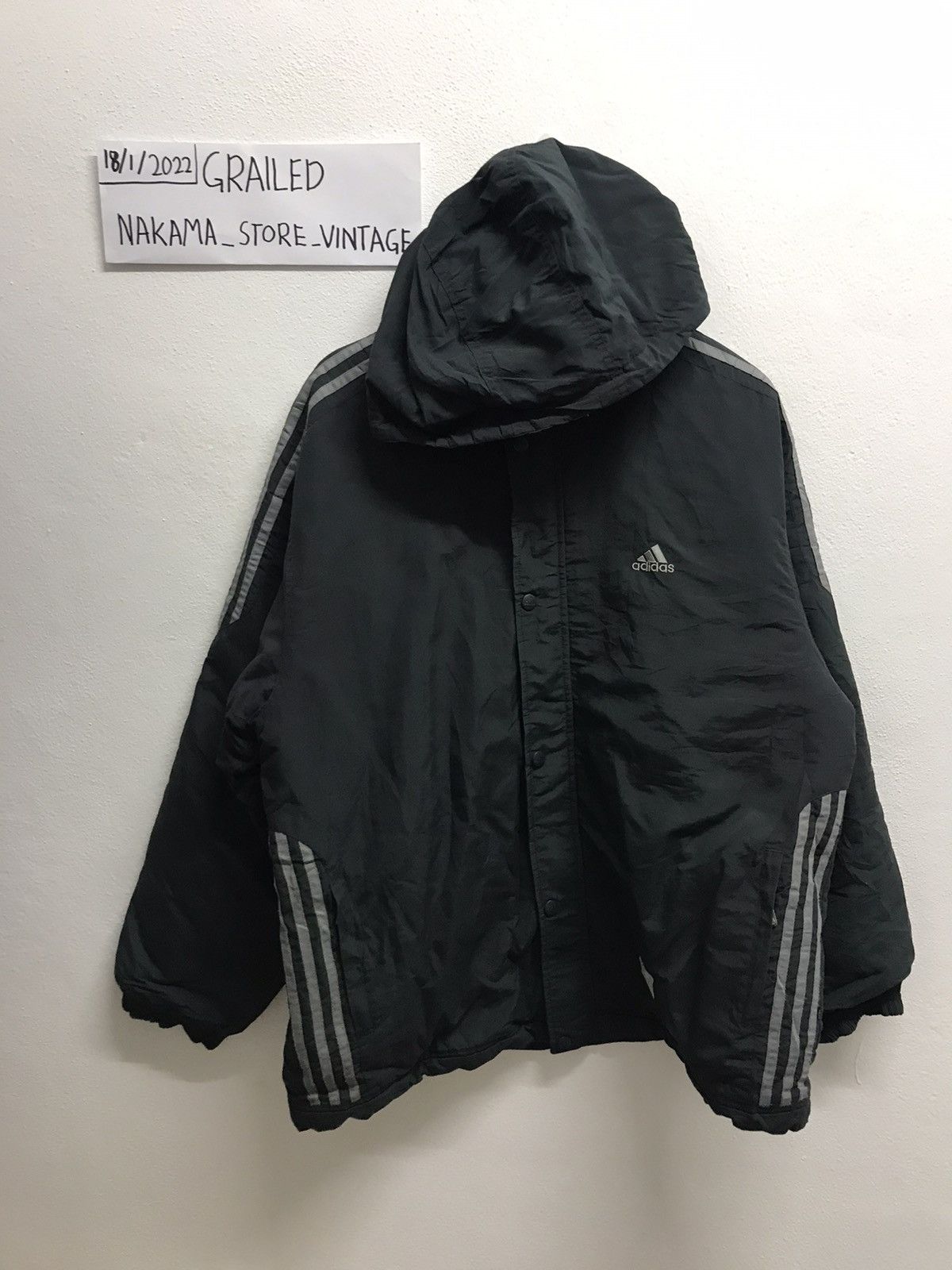 Adidas ADIDAS JACKET GREEN Size US XL / EU 56 / 4 - 1 Thumbnail