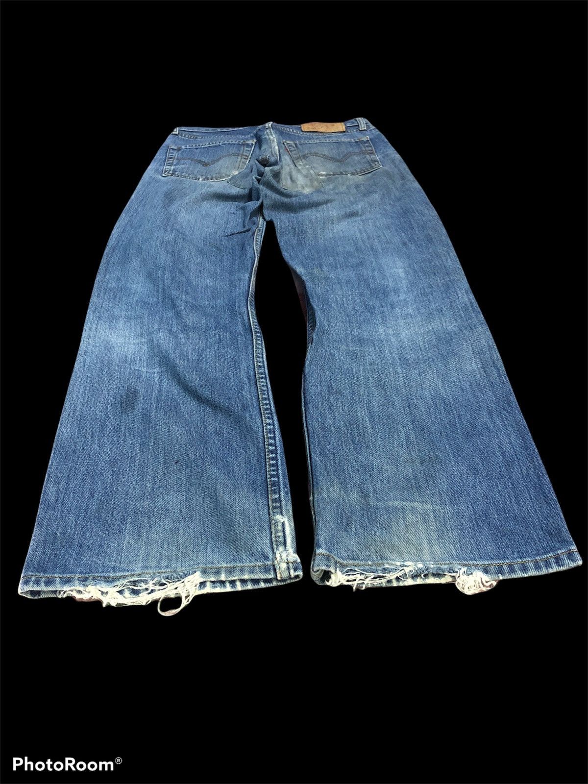 Levi's Levis 508 Dirty Custom Patches Denim Size US 28 / EU 44 - 6 Thumbnail