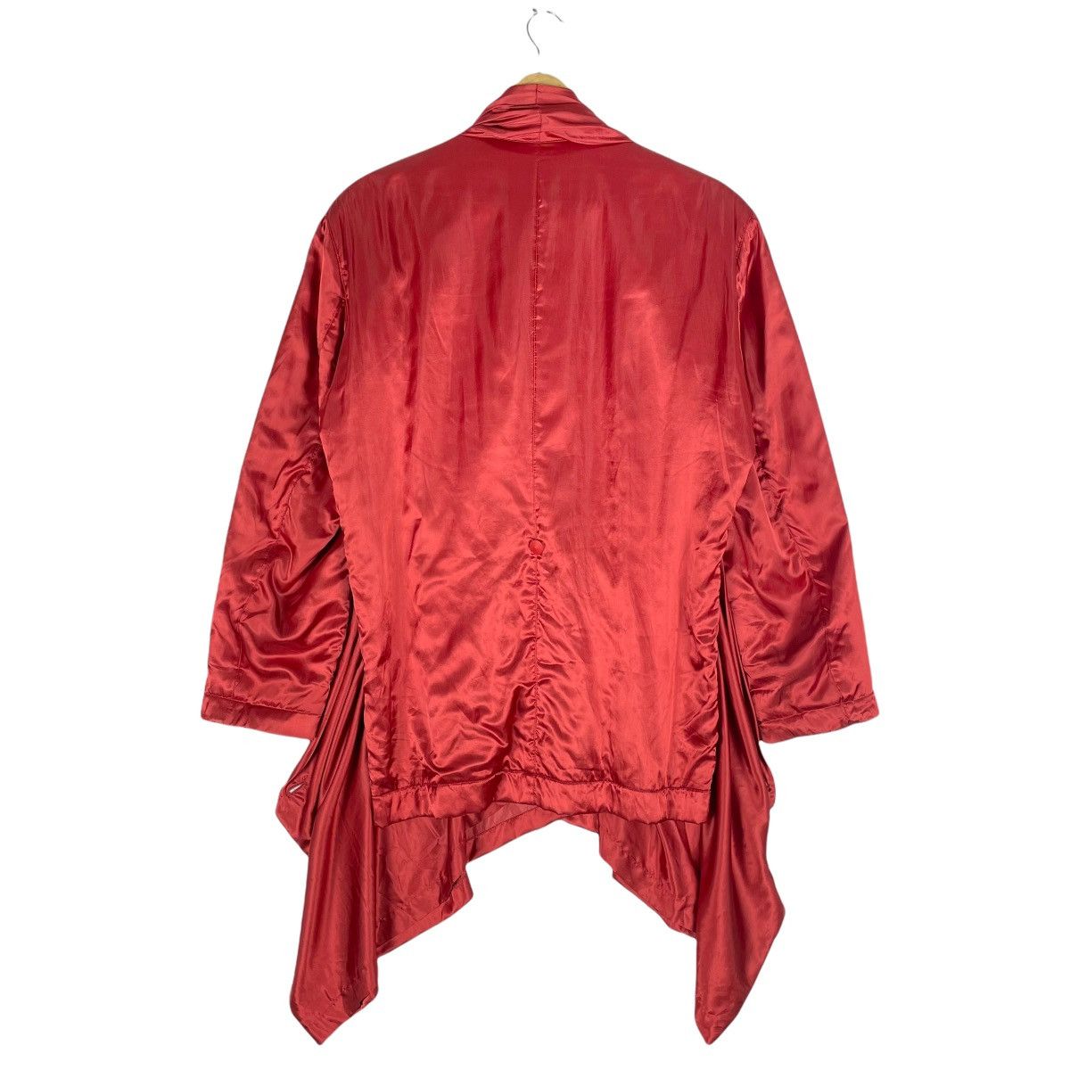 Issey Miyake × Vintage 🔥80s ISSEY MIYAKE Satin Spiral Button Jacket Size M / US 6-8 / IT 42-44 - 12 Thumbnail