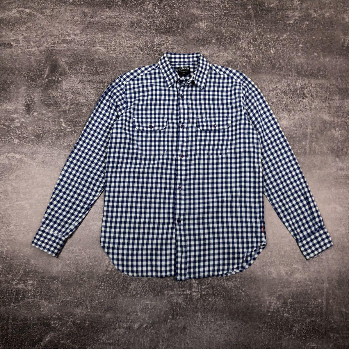 Stussy Stussy Shirt Buttons Up Blue/White Size S Size US S / EU 44-46 / 1 - 1 Thumbnail