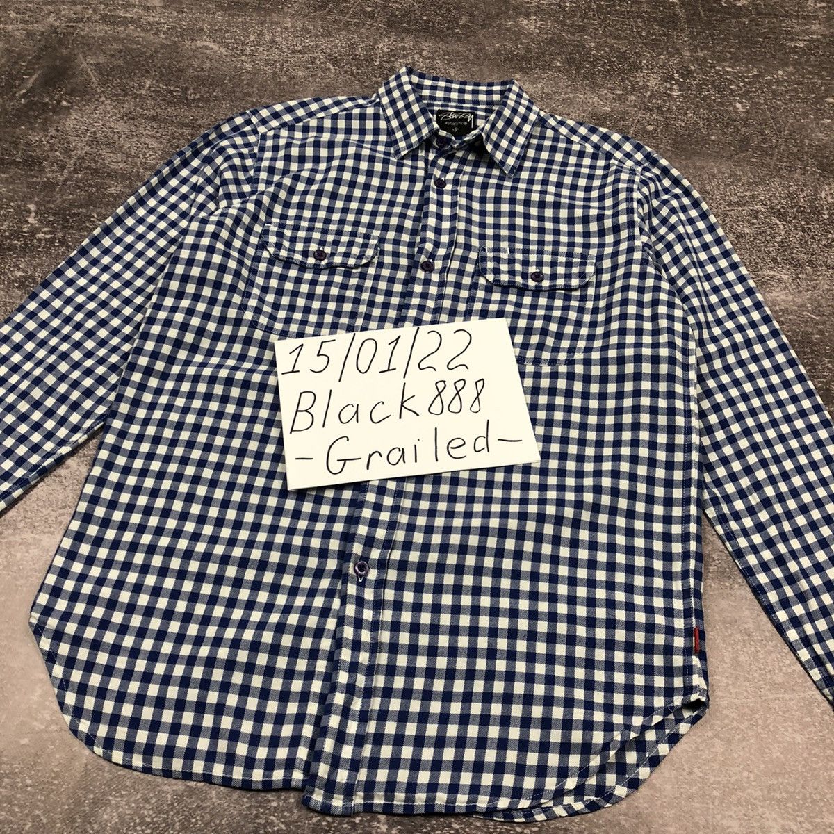 Stussy Stussy Shirt Buttons Up Blue/White Size S Size US S / EU 44-46 / 1 - 15 Thumbnail