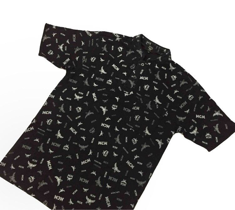 MCM Luxury monogram hype turtle neck tees