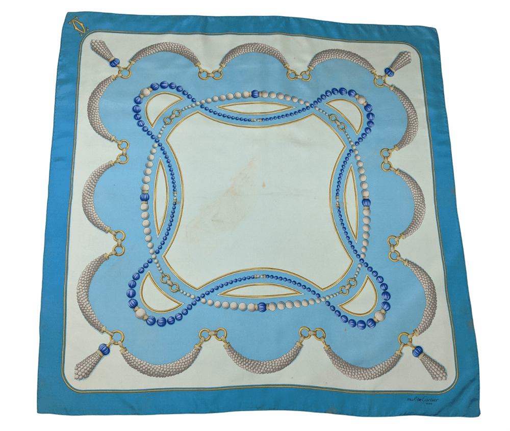 Cartier Must de Cartier Silk Scarf Size ONE SIZE - 1 Thumbnail